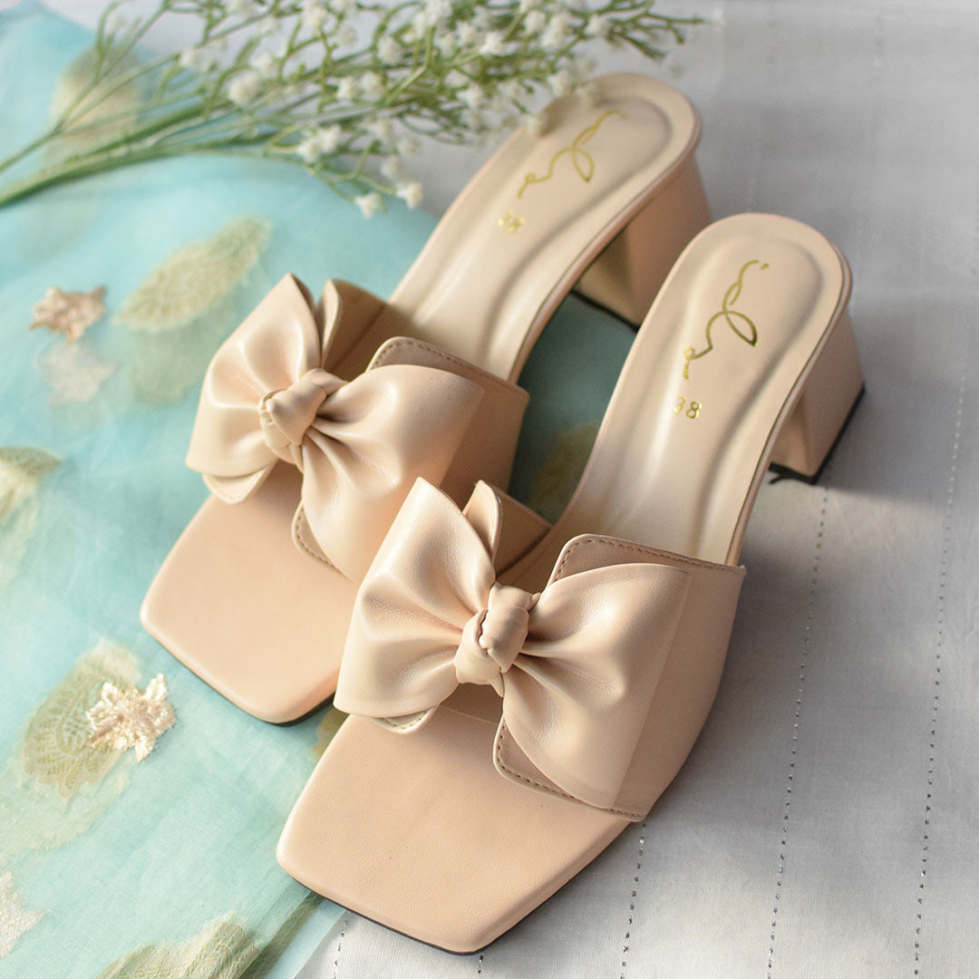 Heels in Beige by - High Quality Women Heels GEX6428