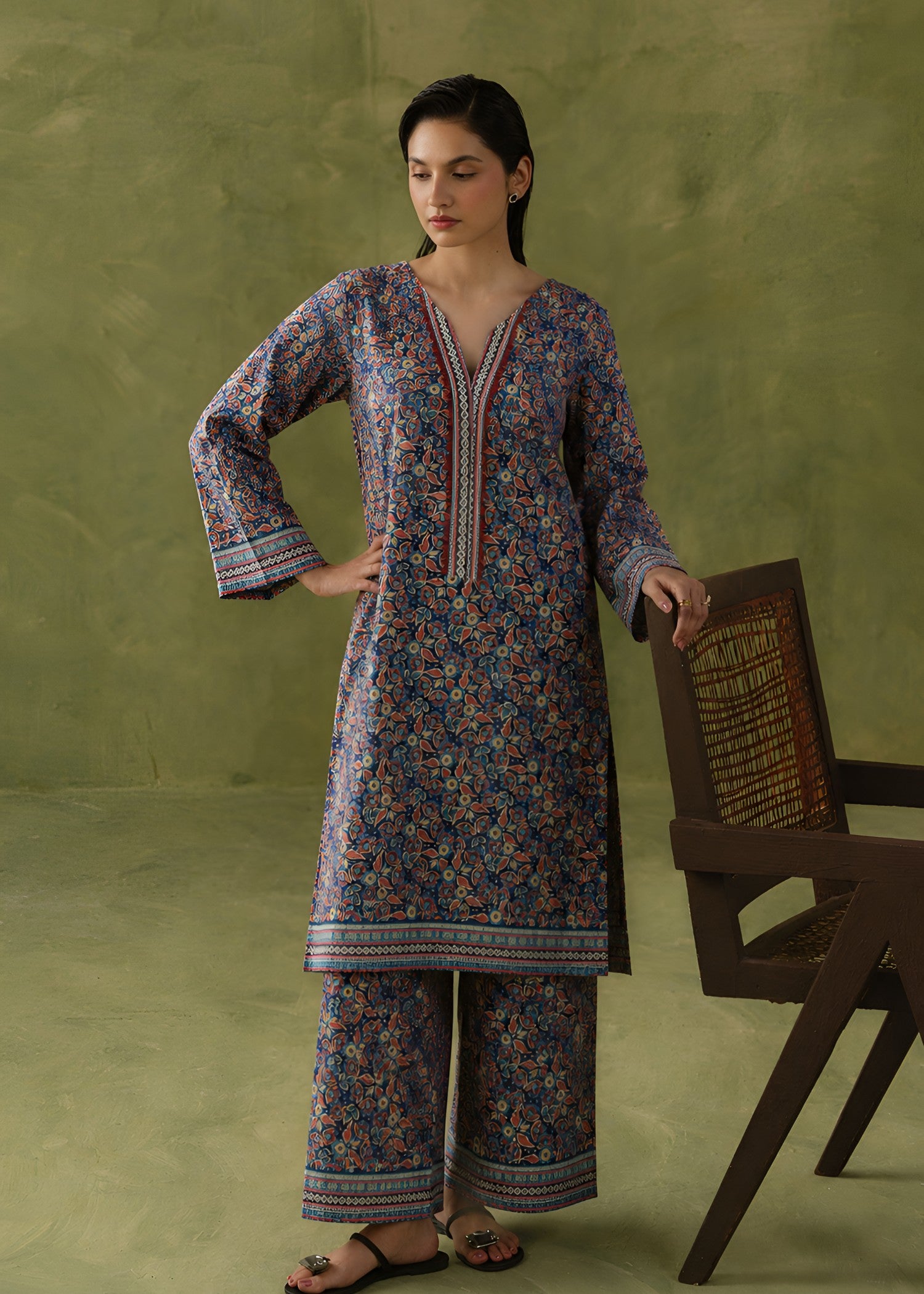linen Co Ord Sets in Charcoal