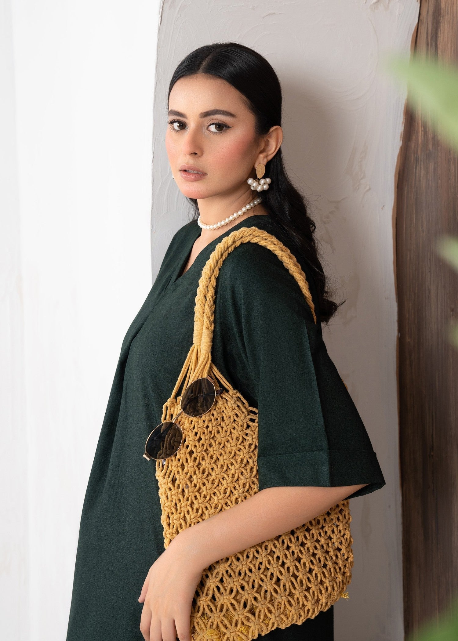 marina Co Ord Sets in Bottle green