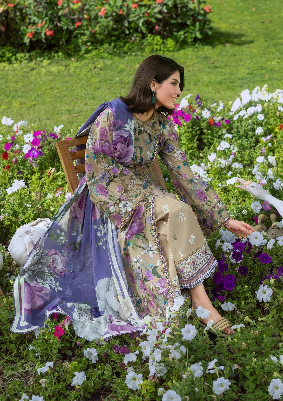 Bridgerton Prints Lawn – EPB-4A GIARDINO