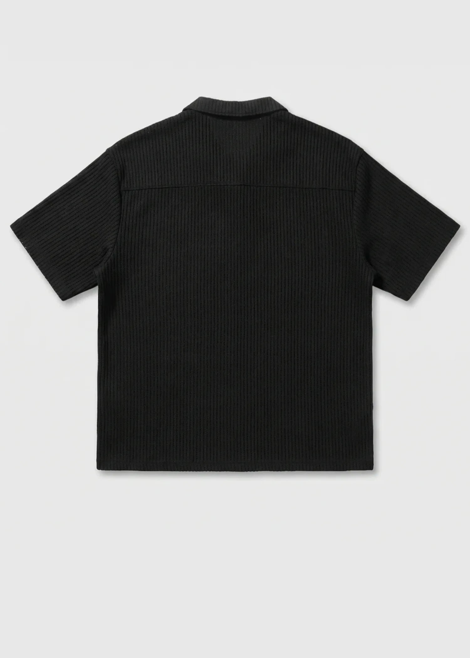 polyester Casual Shirt in Black