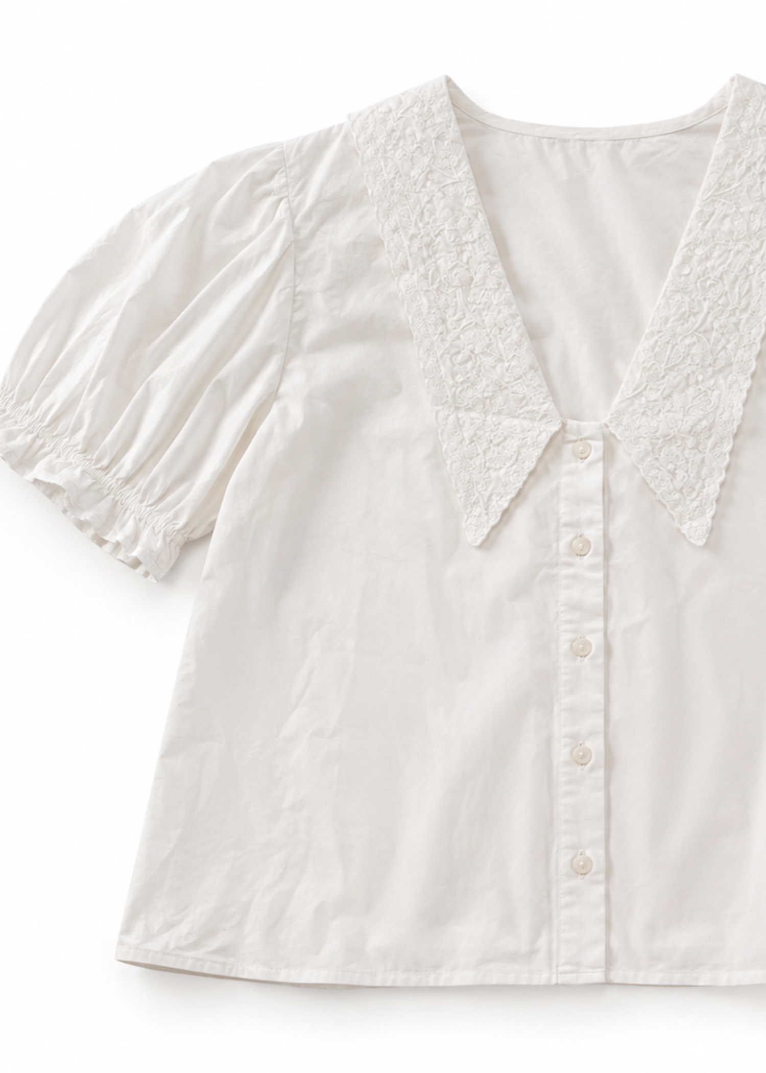 lawn Top in White
