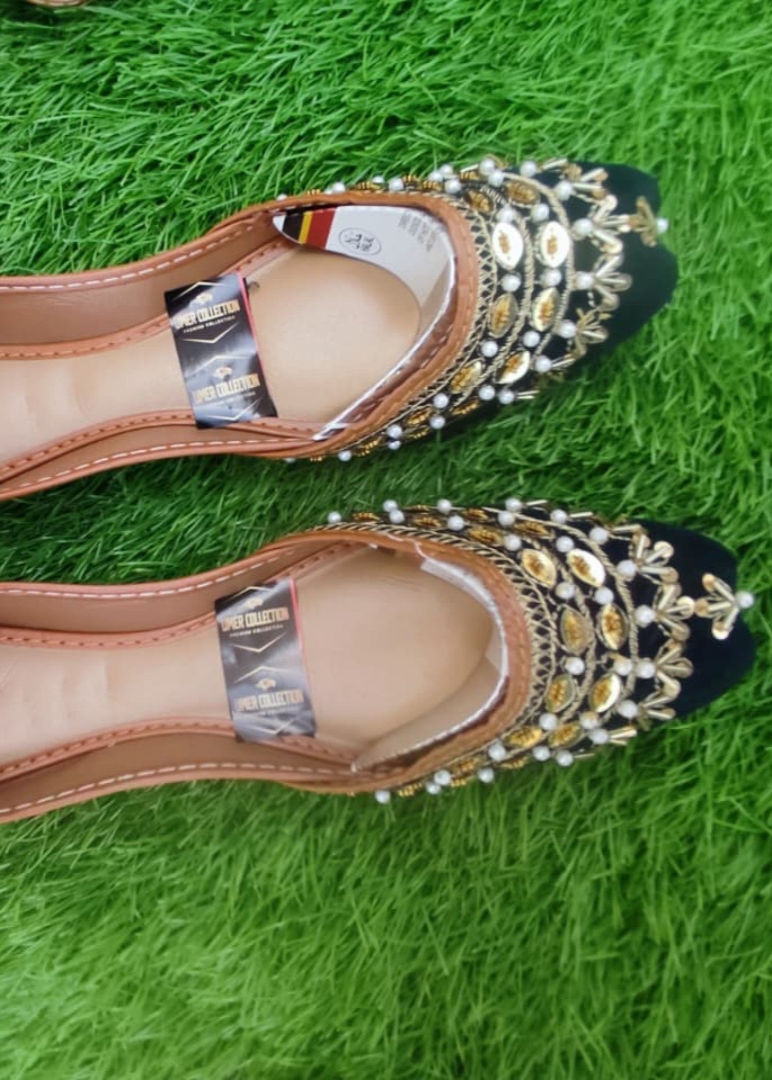 Khussa in Navy blue by - High Quality Women Khussa PEO3647
