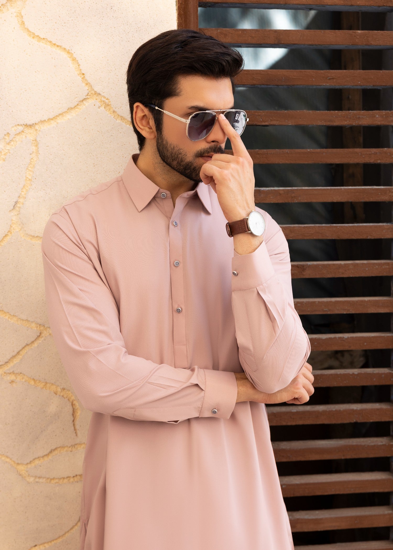 wash & wear Shalwar Kameez in Pink