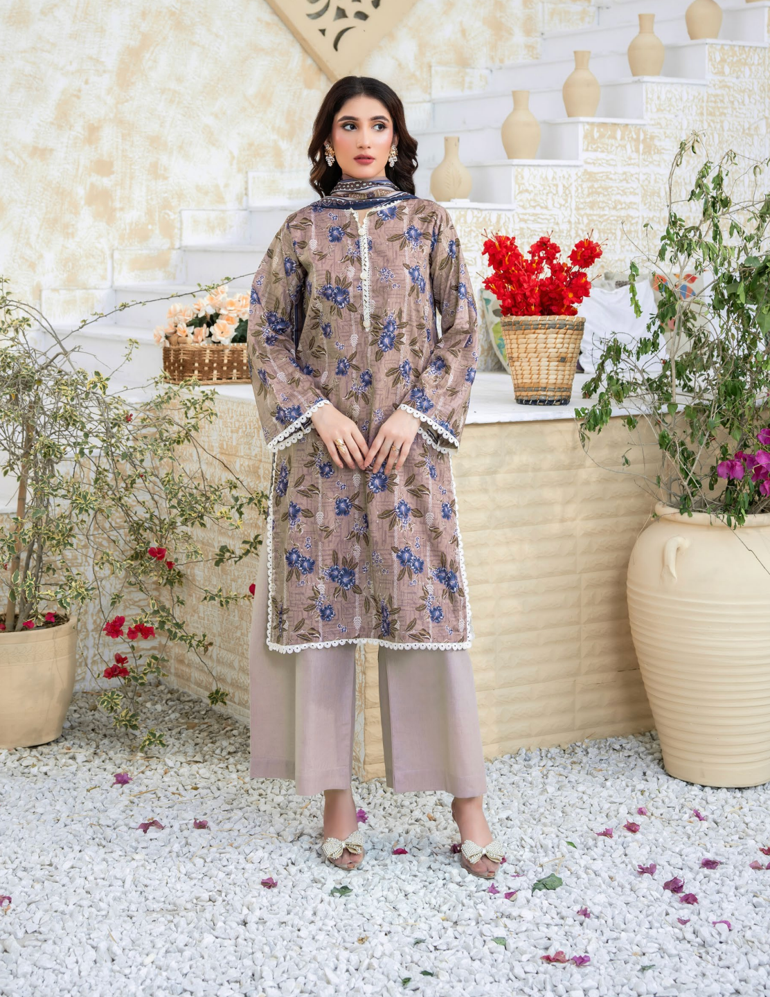 Dabiha Printed Lawn D - 11