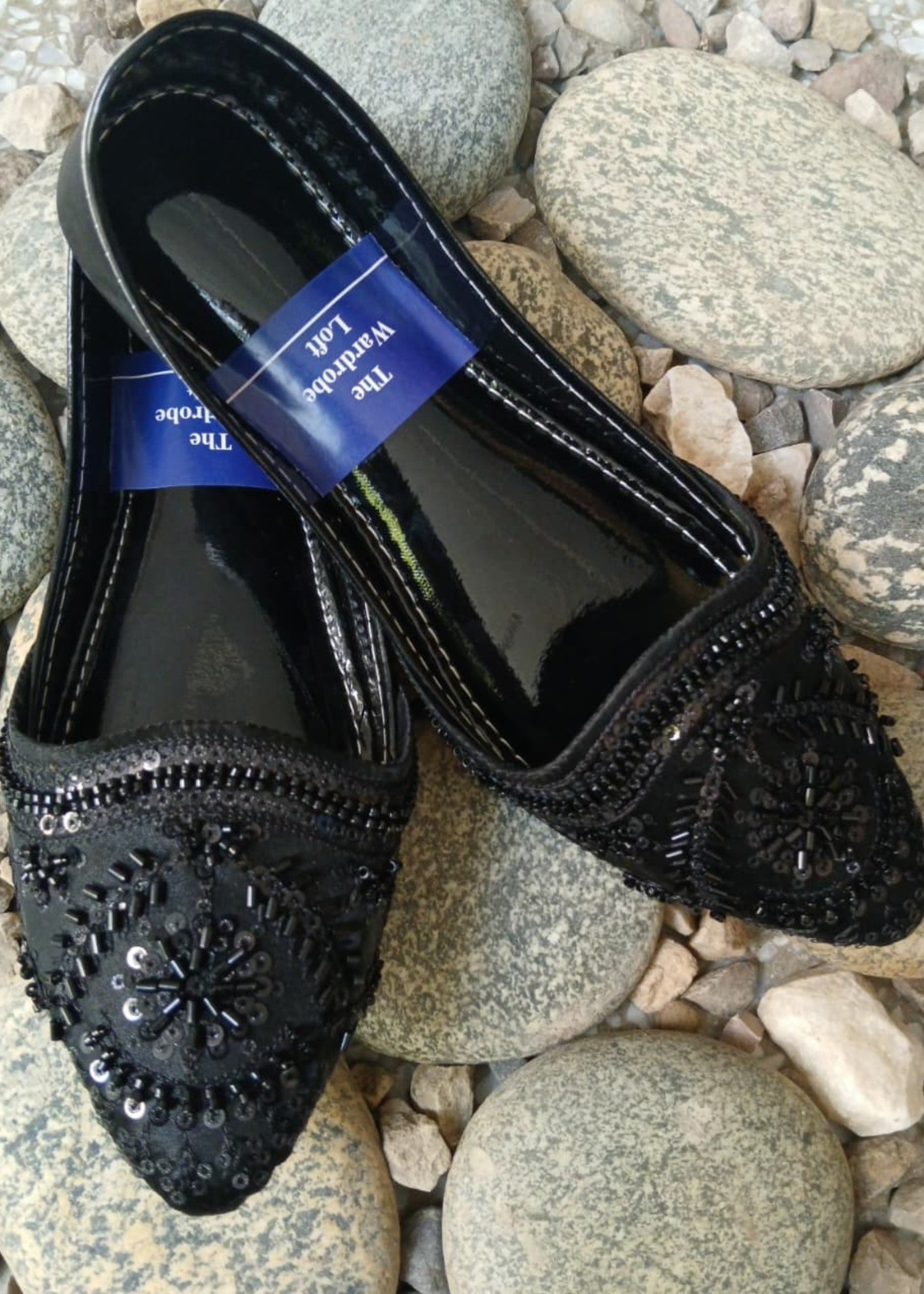 Khussa in Black by - High Quality Women Khussa BLF3297