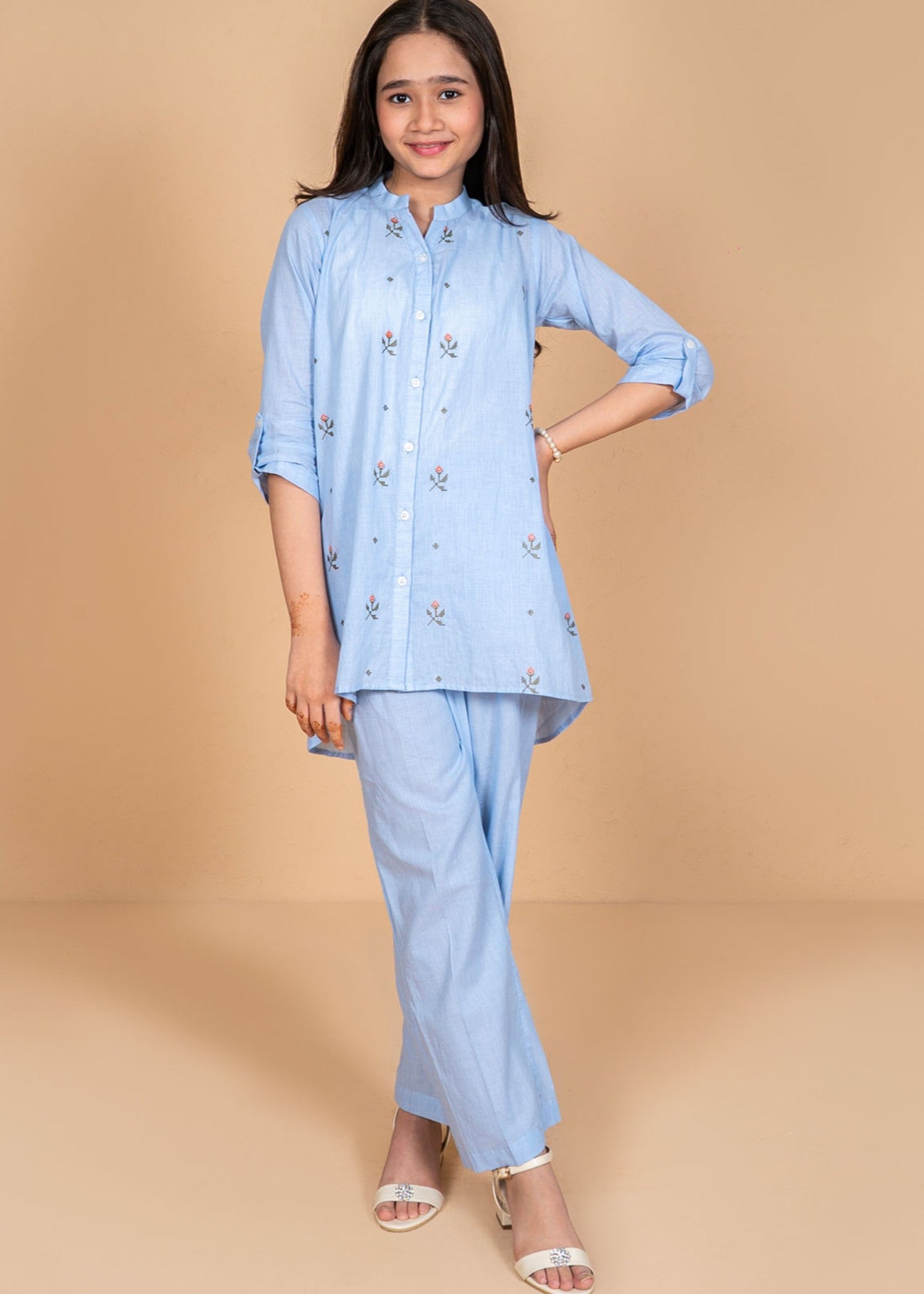Co Ord Sets in Powder blue