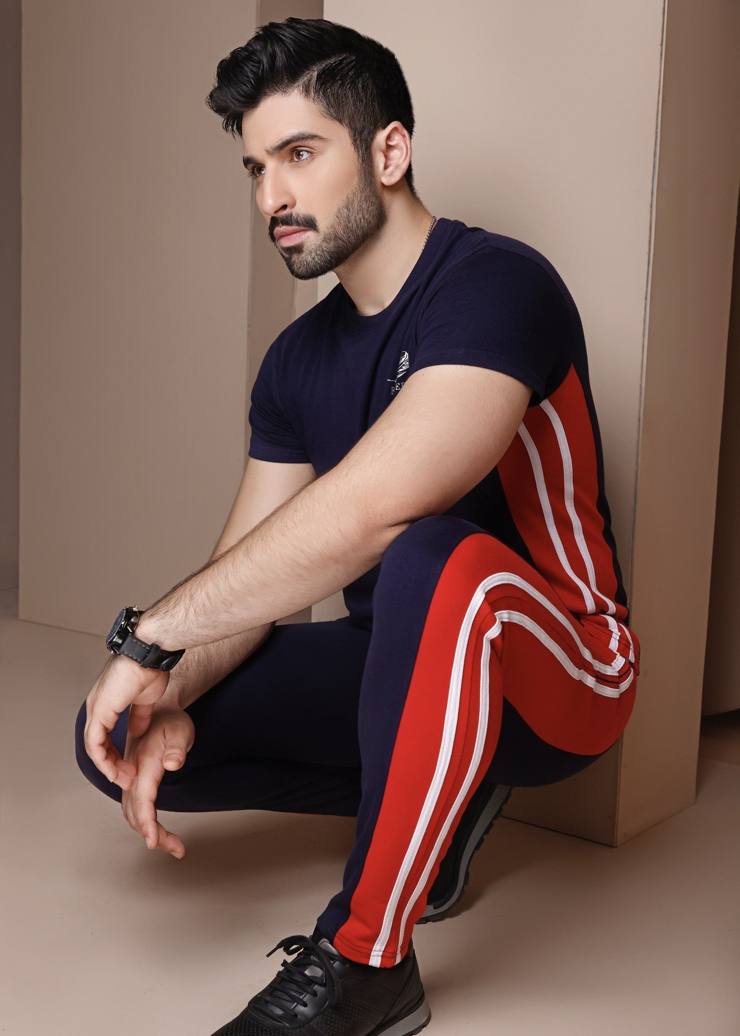 terry Tracksuit in Navy blue