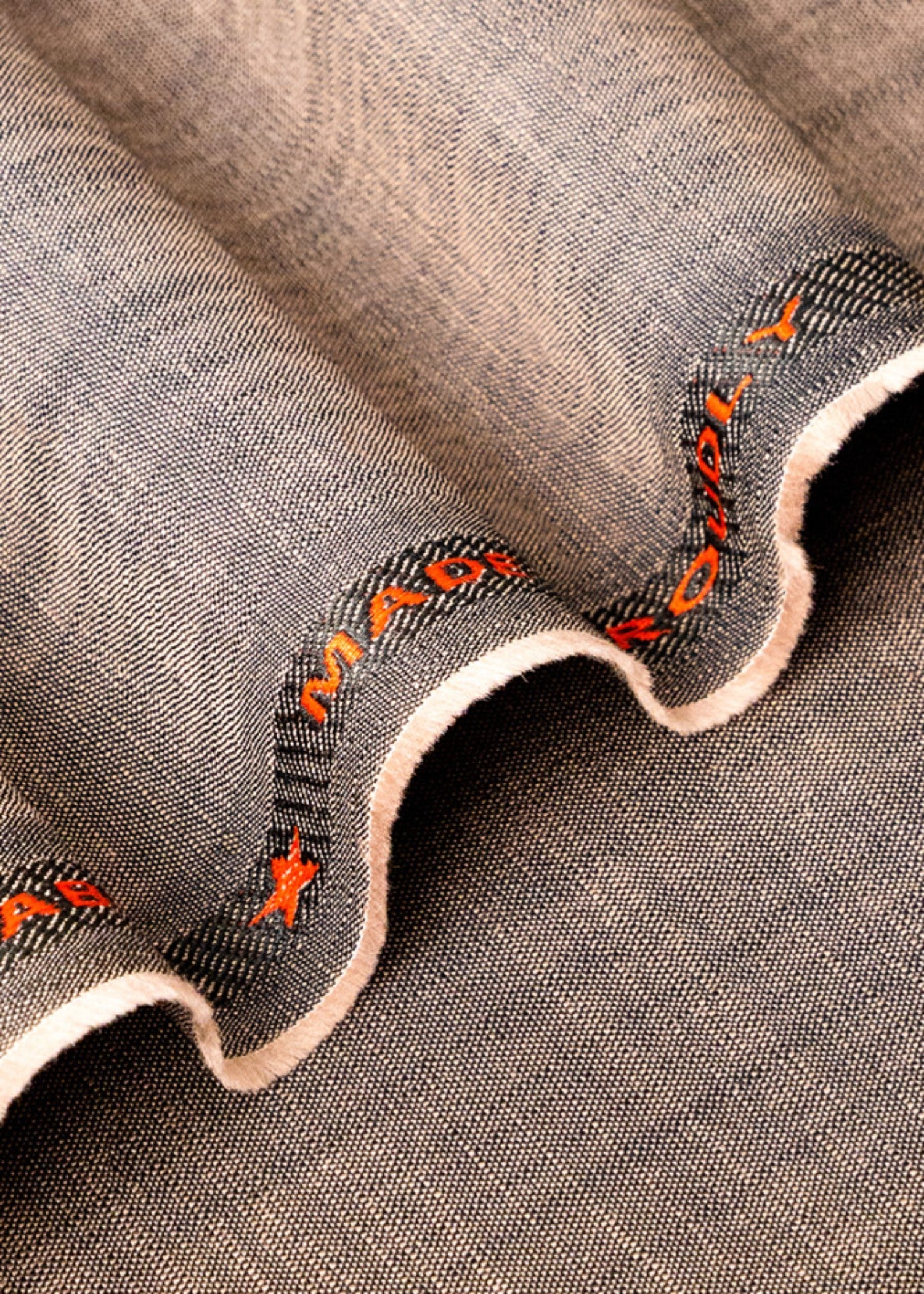 cotton Unstitched in Purple taupe