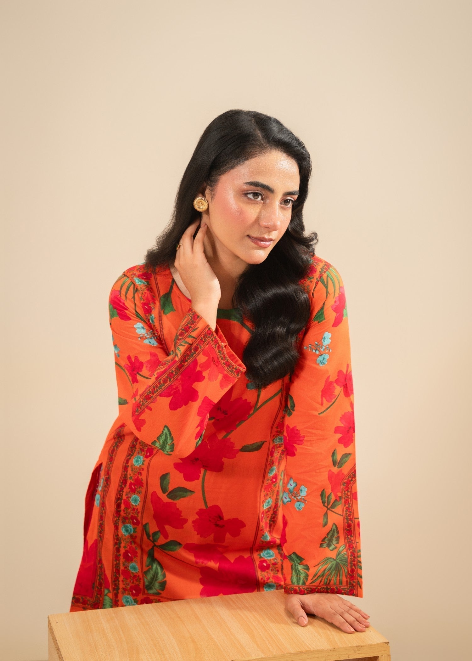 lawn Co Ord Sets in Red