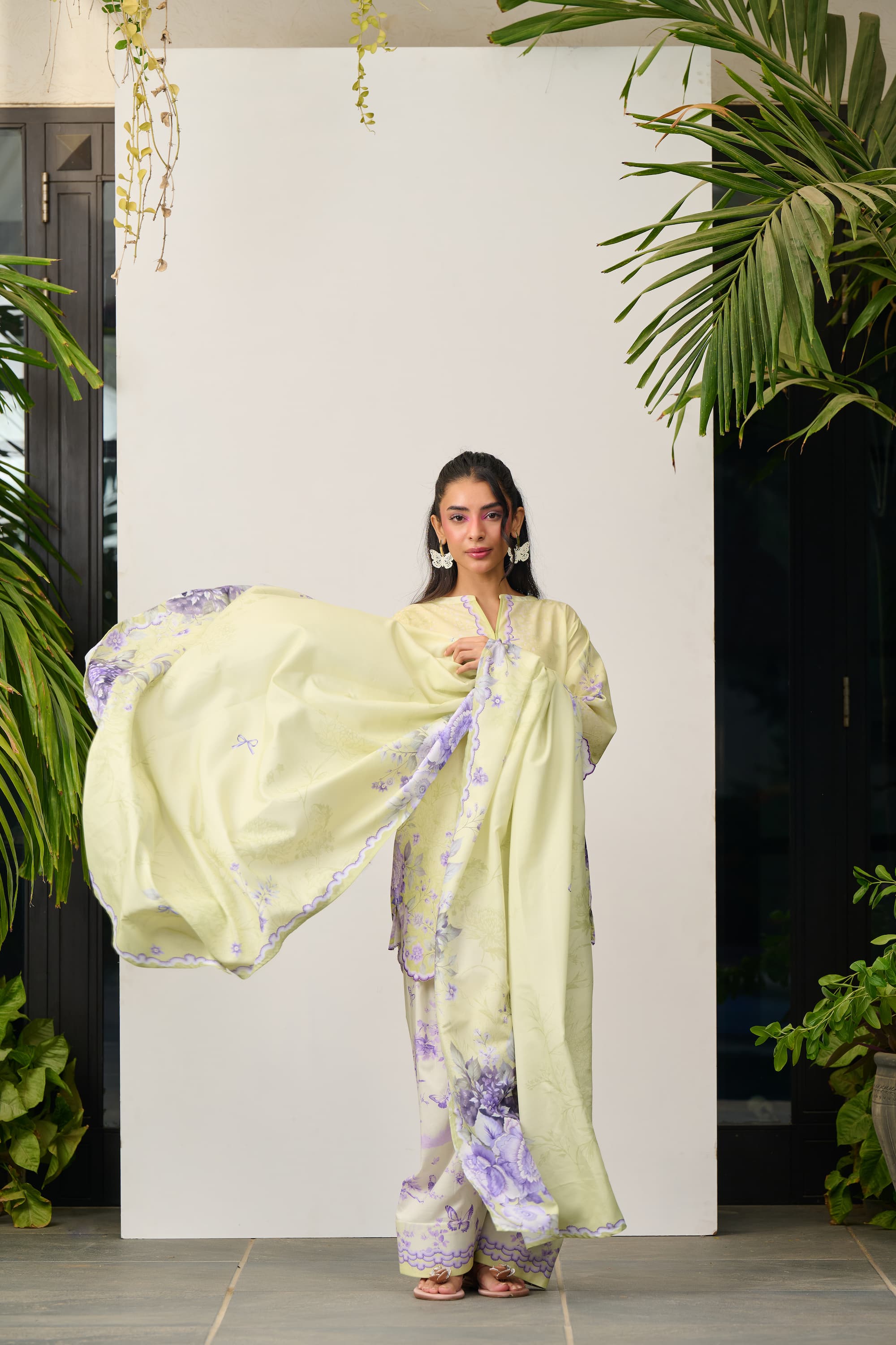 lawn Co Ord Sets in Yellow