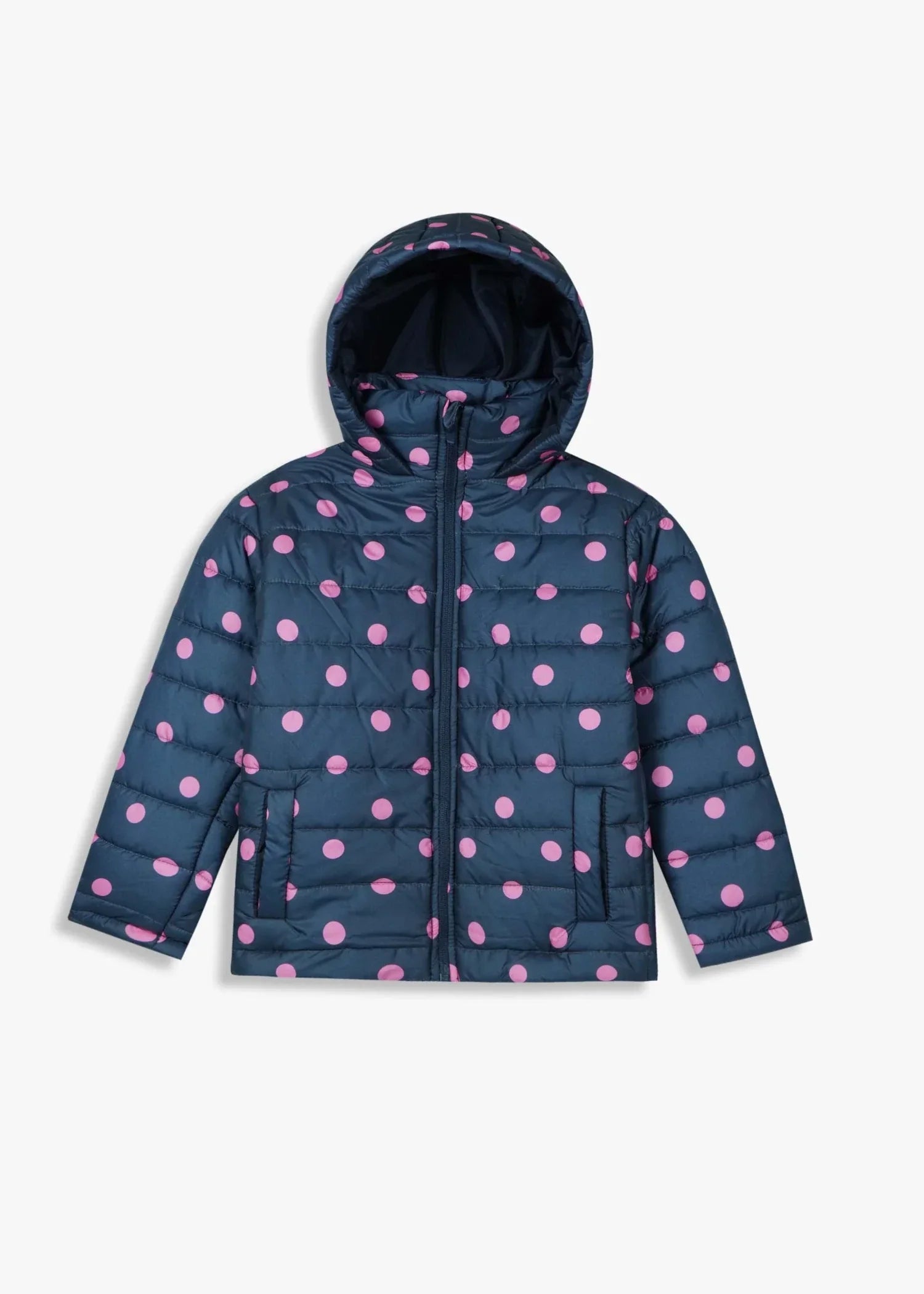 polyester Jacket in Navy blue