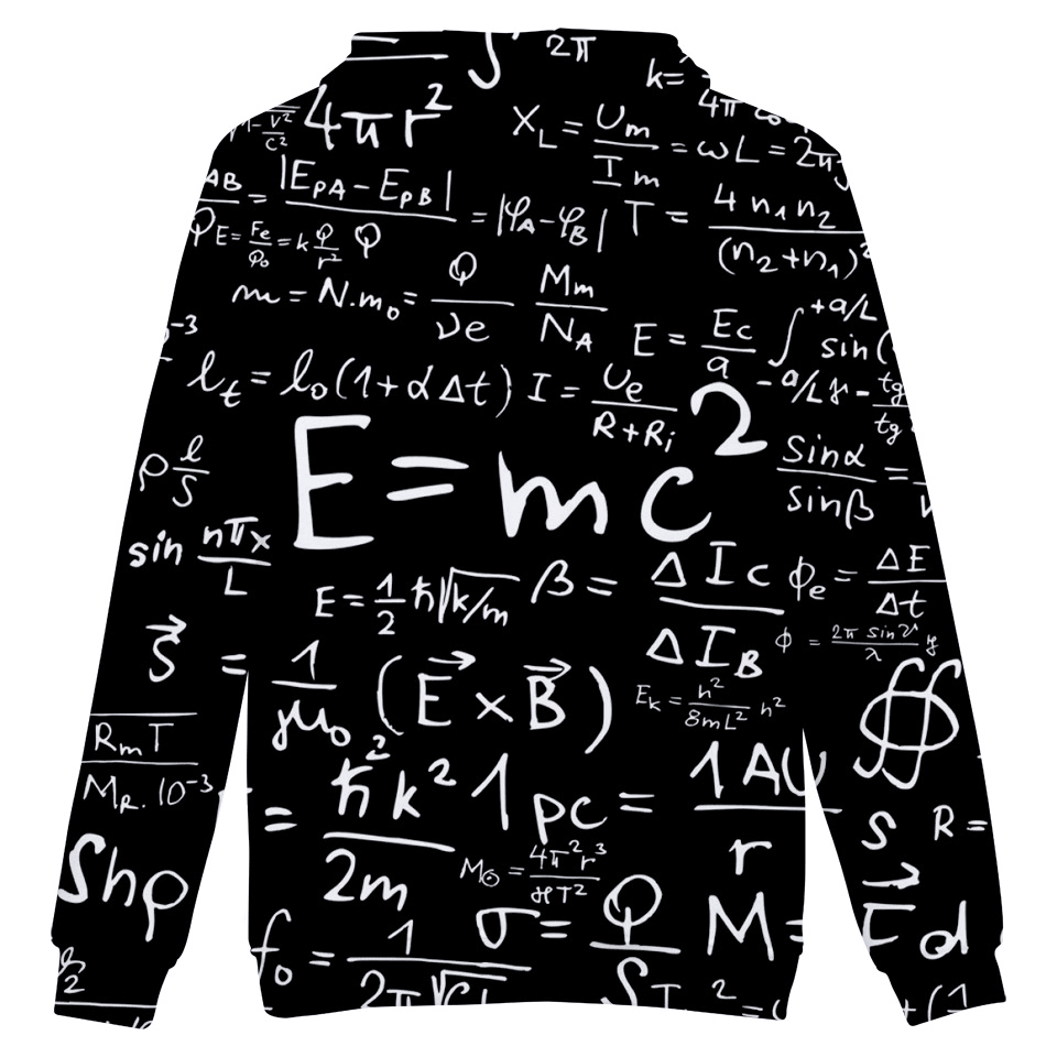 Men'S 3D Digital Print Hooded Sweatshirt