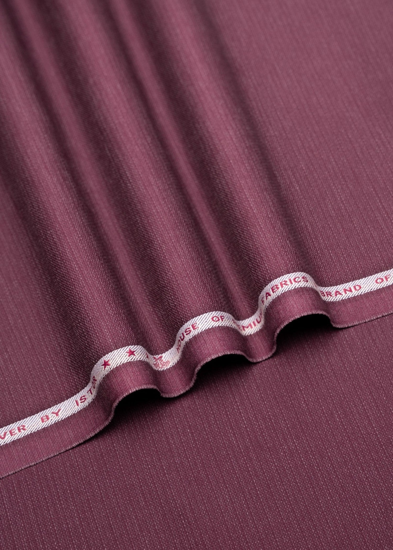 cotton Unstitched in Burgundy