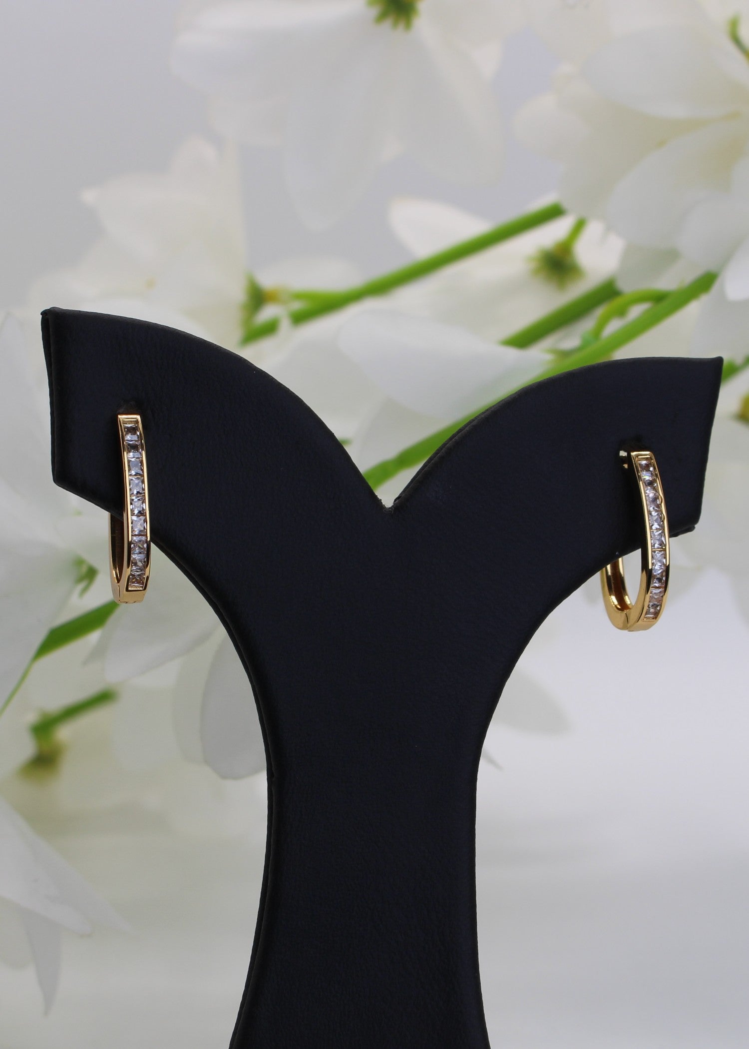 Earrings in Gold Color by - Trendy Women Earrings GLK8909