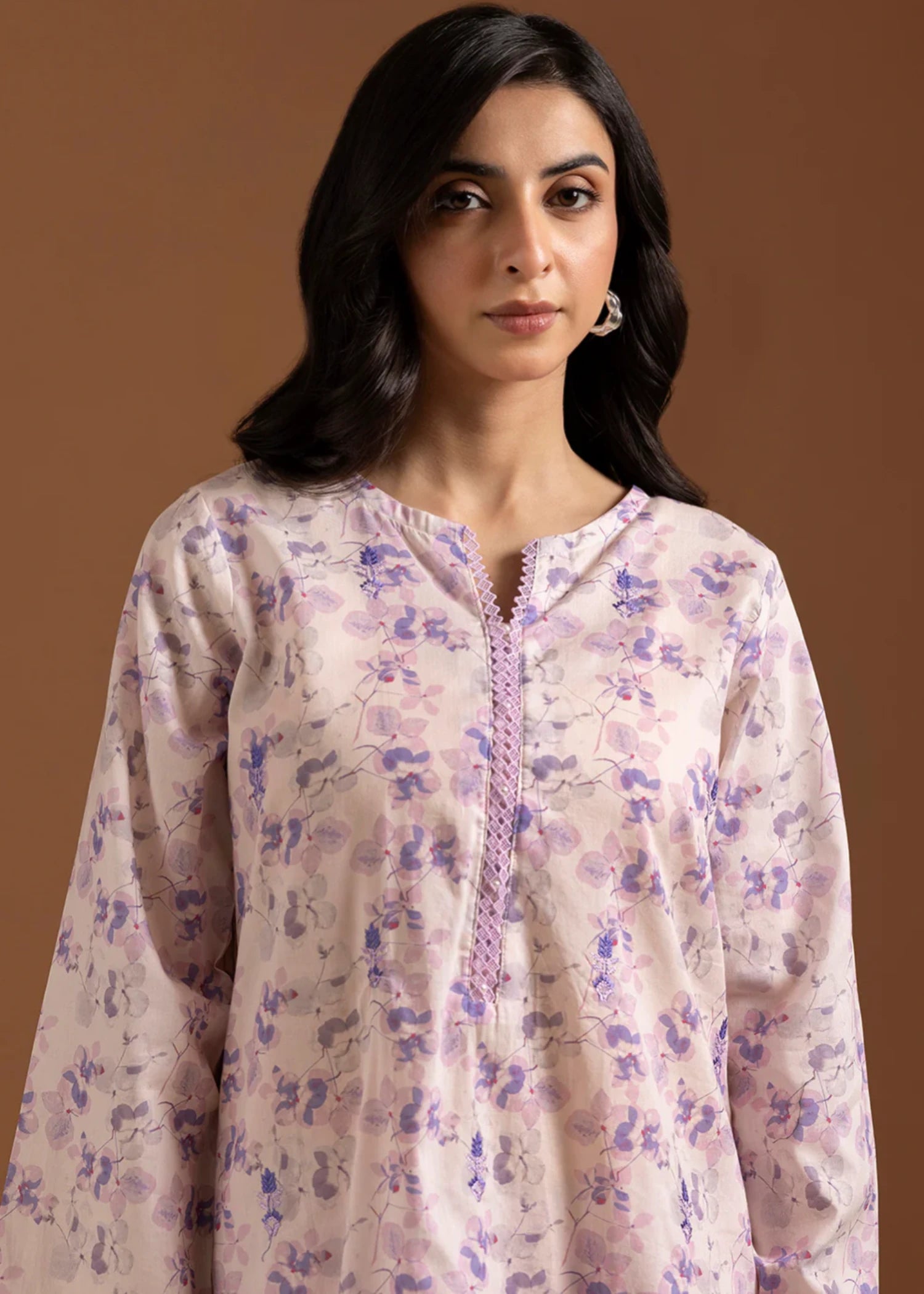 lawn Co Ord Sets in Lilac