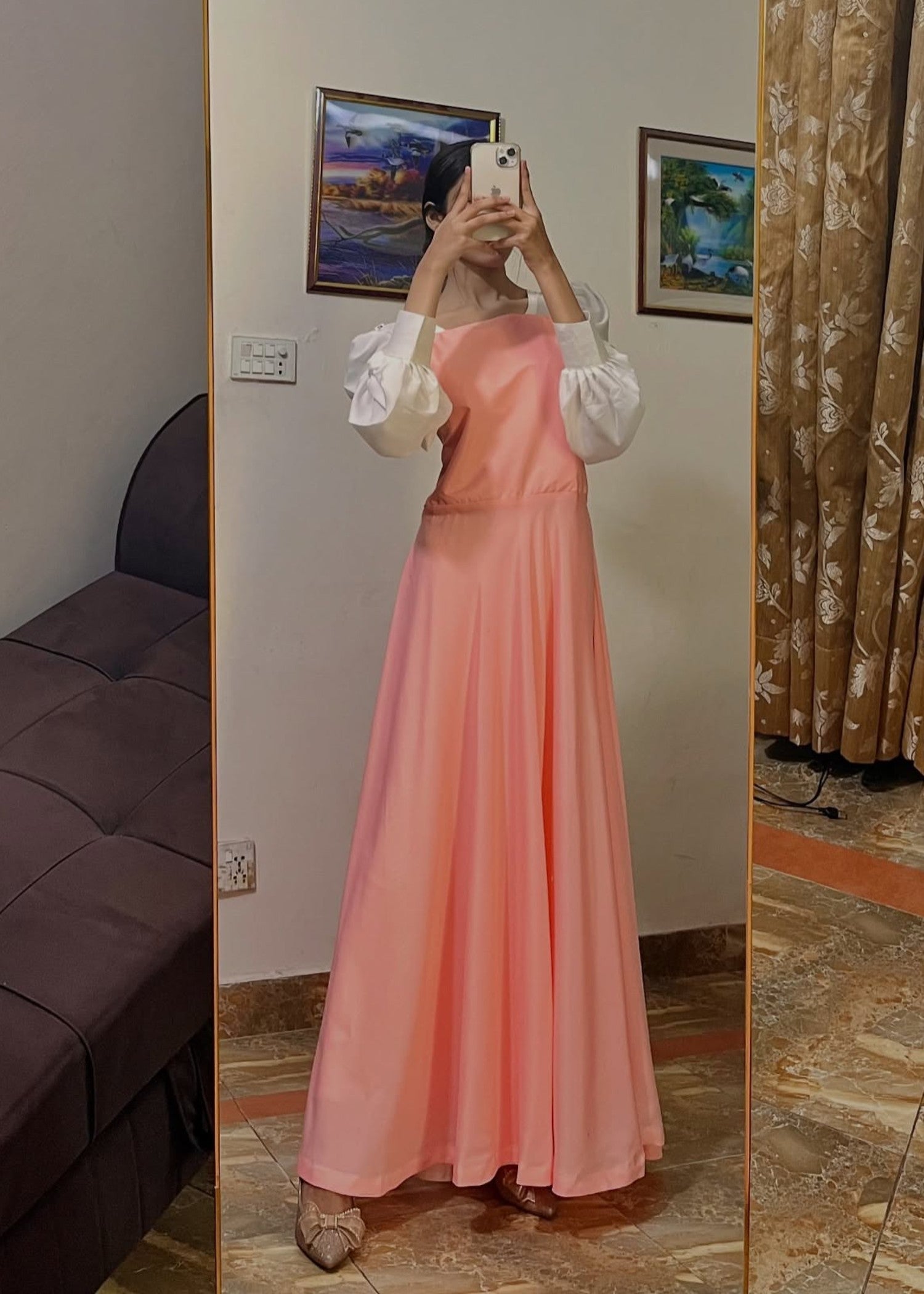 grip Frock in Pink