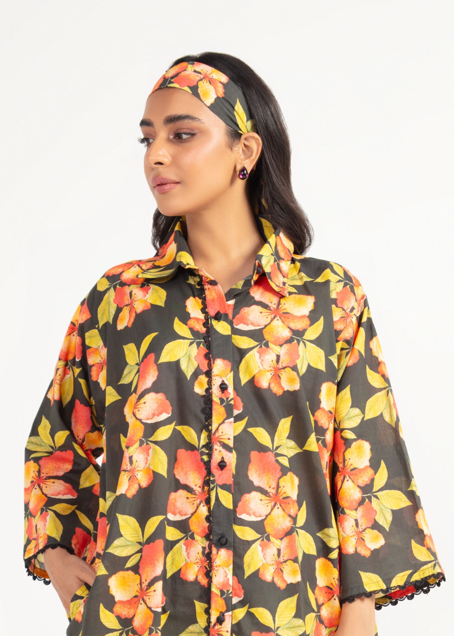 cambric Co ord Sets in Black