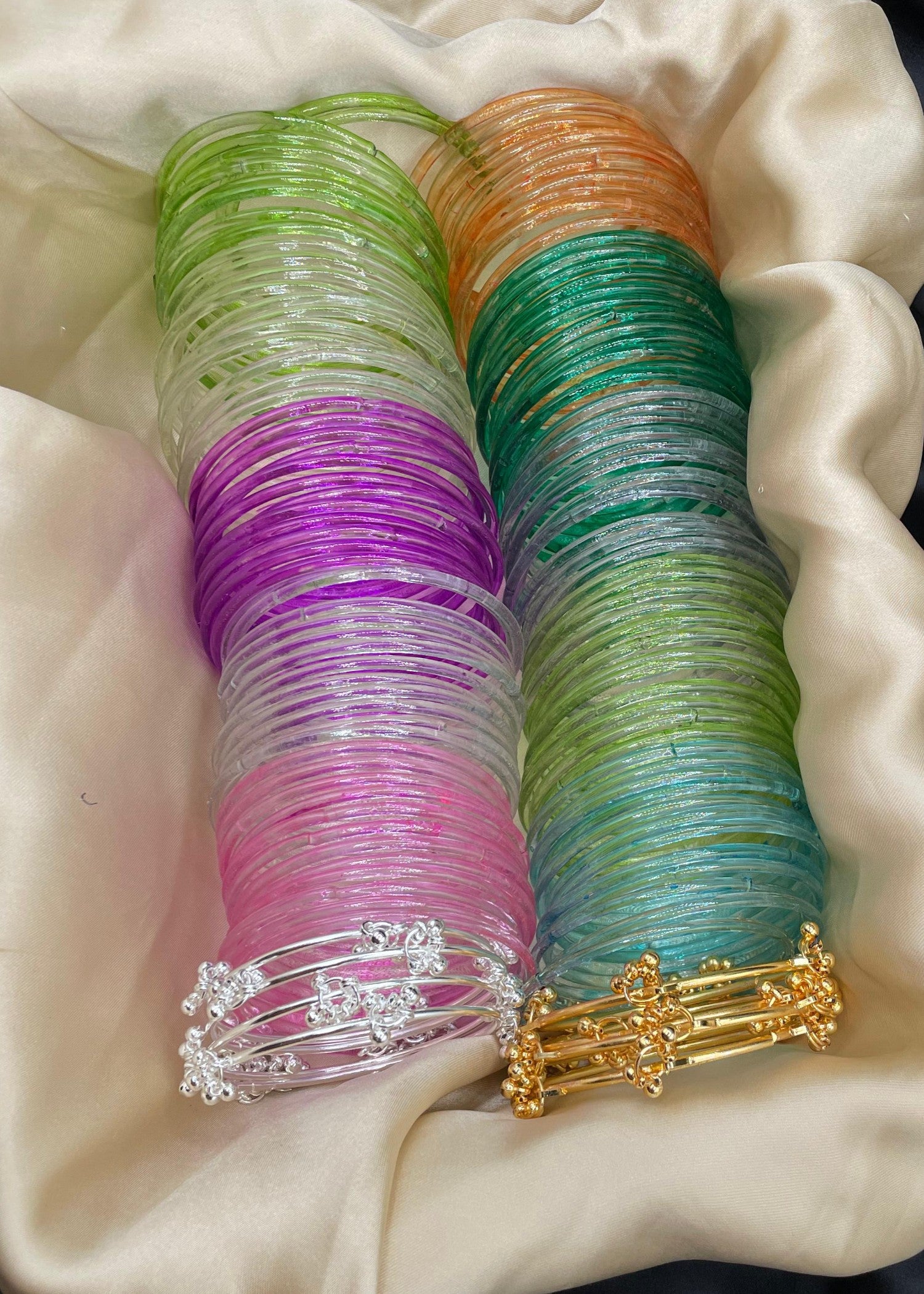 Bangles in Multi Color by - Trendy Women Bangles IAY8814