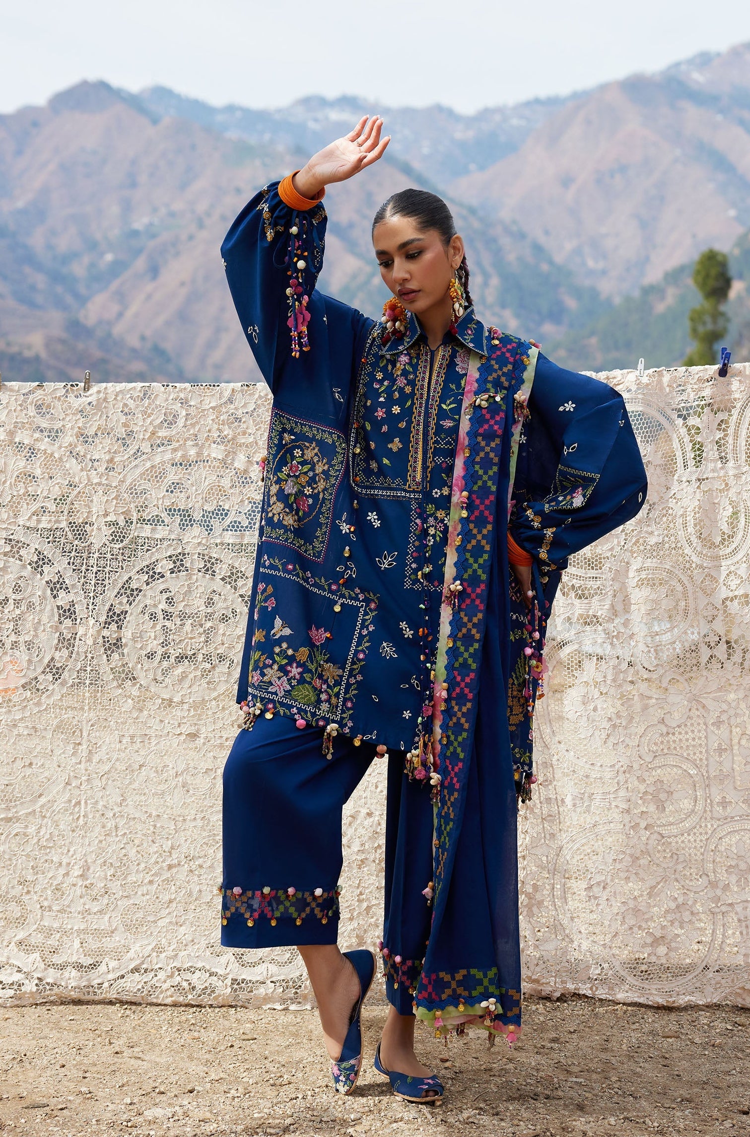 Festive Luxury Lawn – ZL26-08A