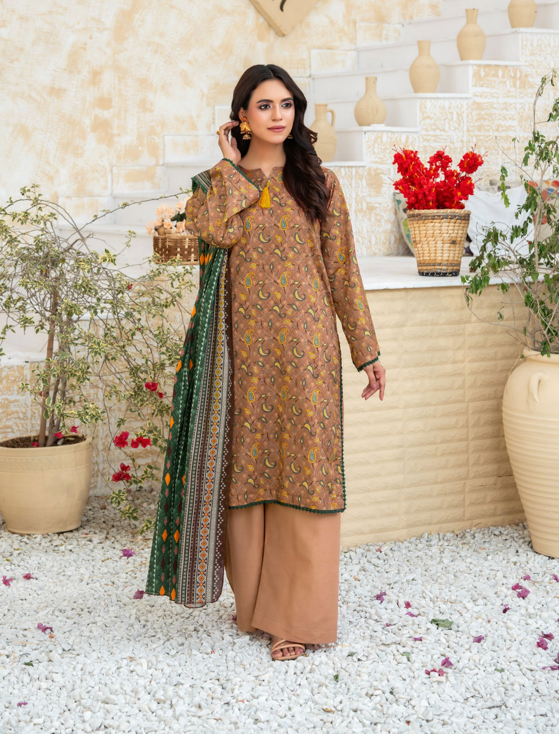 Dabiha Printed Lawn D - 10