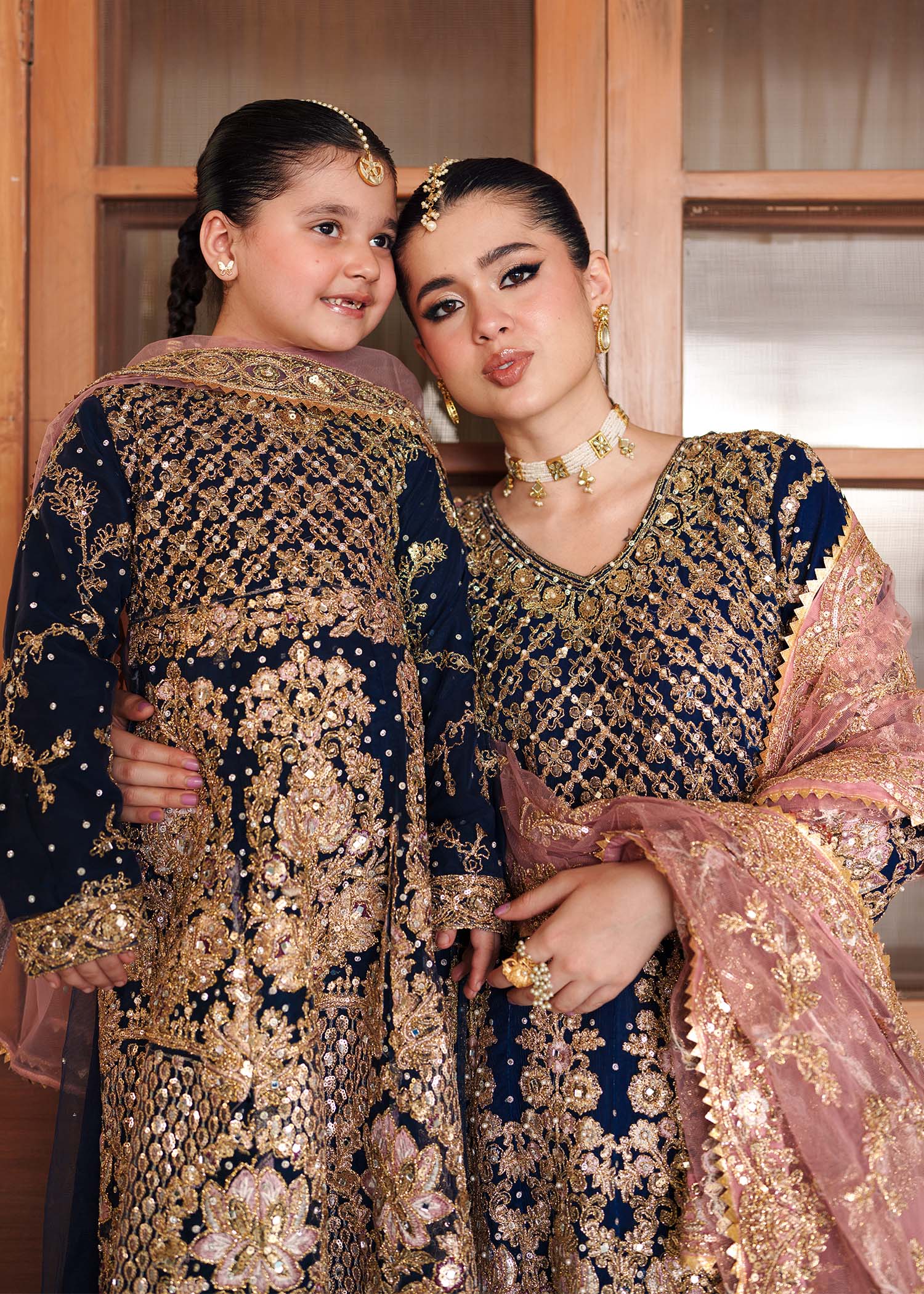 net Pishwas in Blue