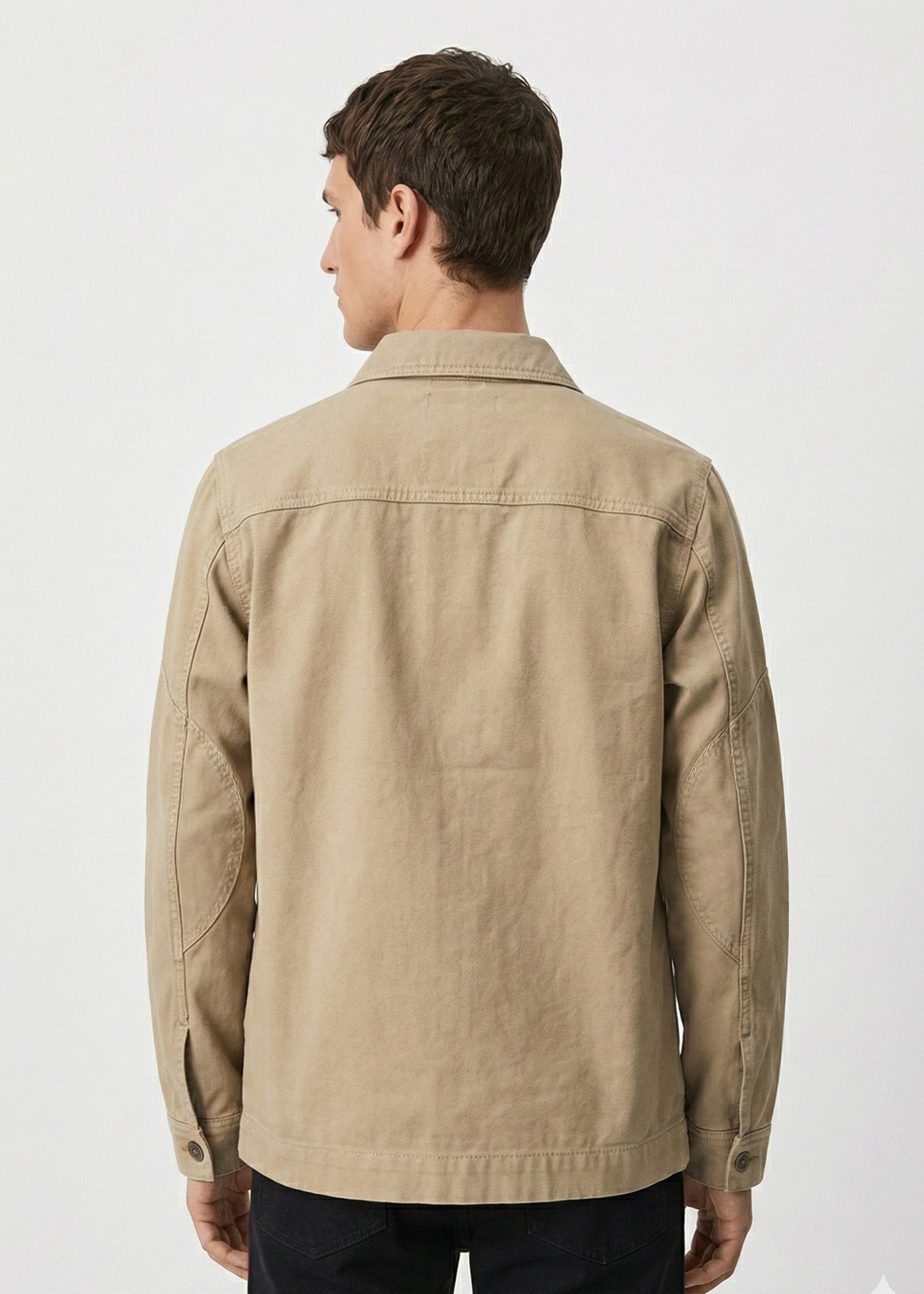 denim Jacket in Beige