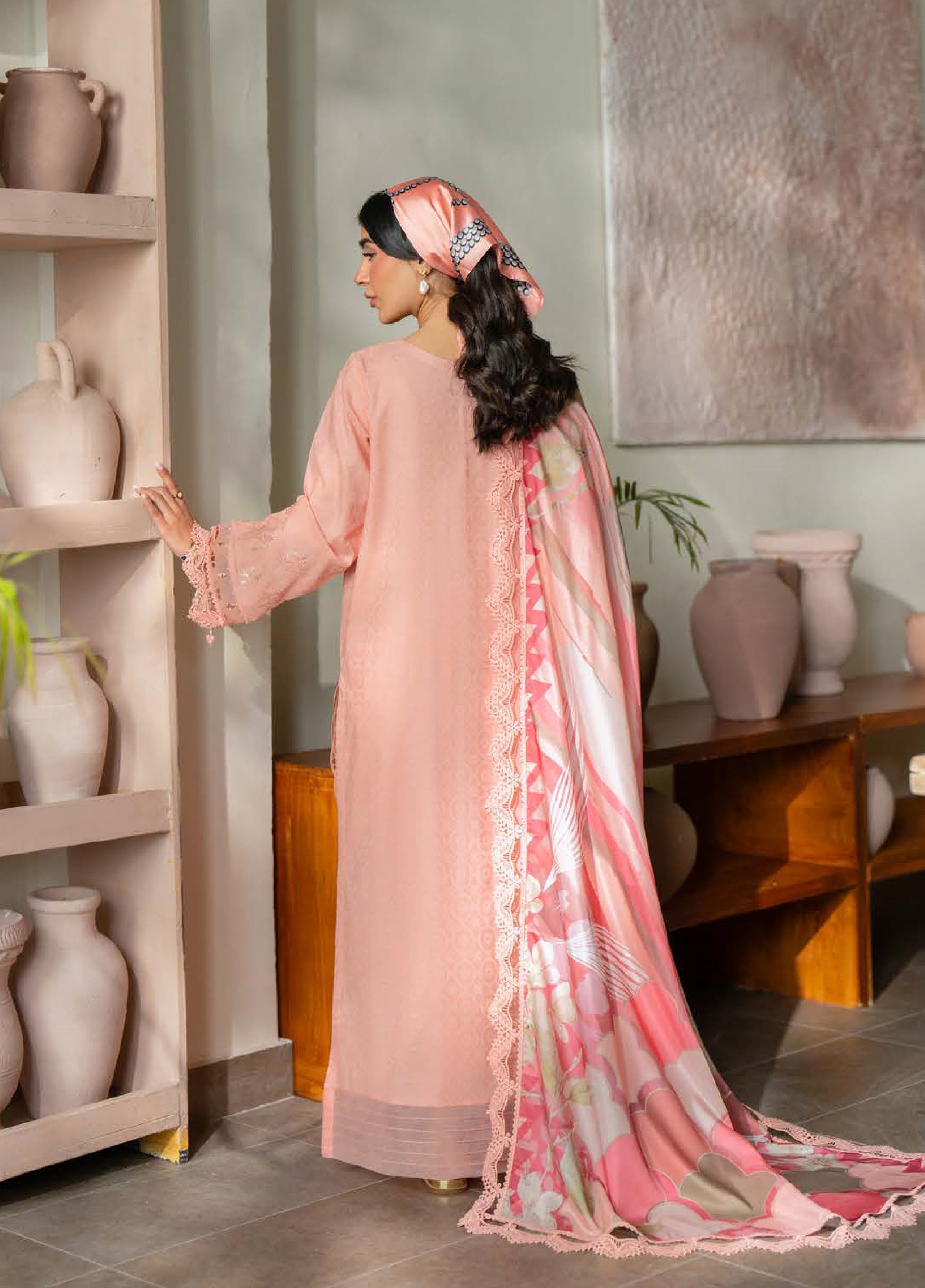 Raha Festive Jacquard Lawn – NE-235