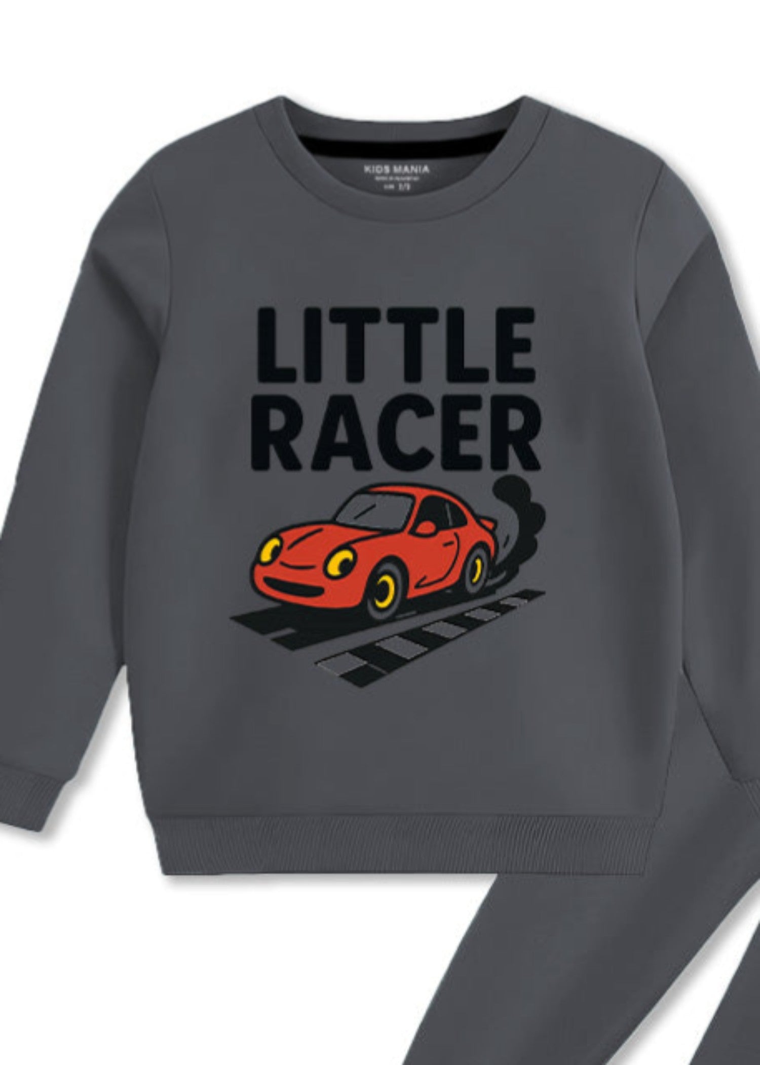 fleece Tracksuit in Dark grey