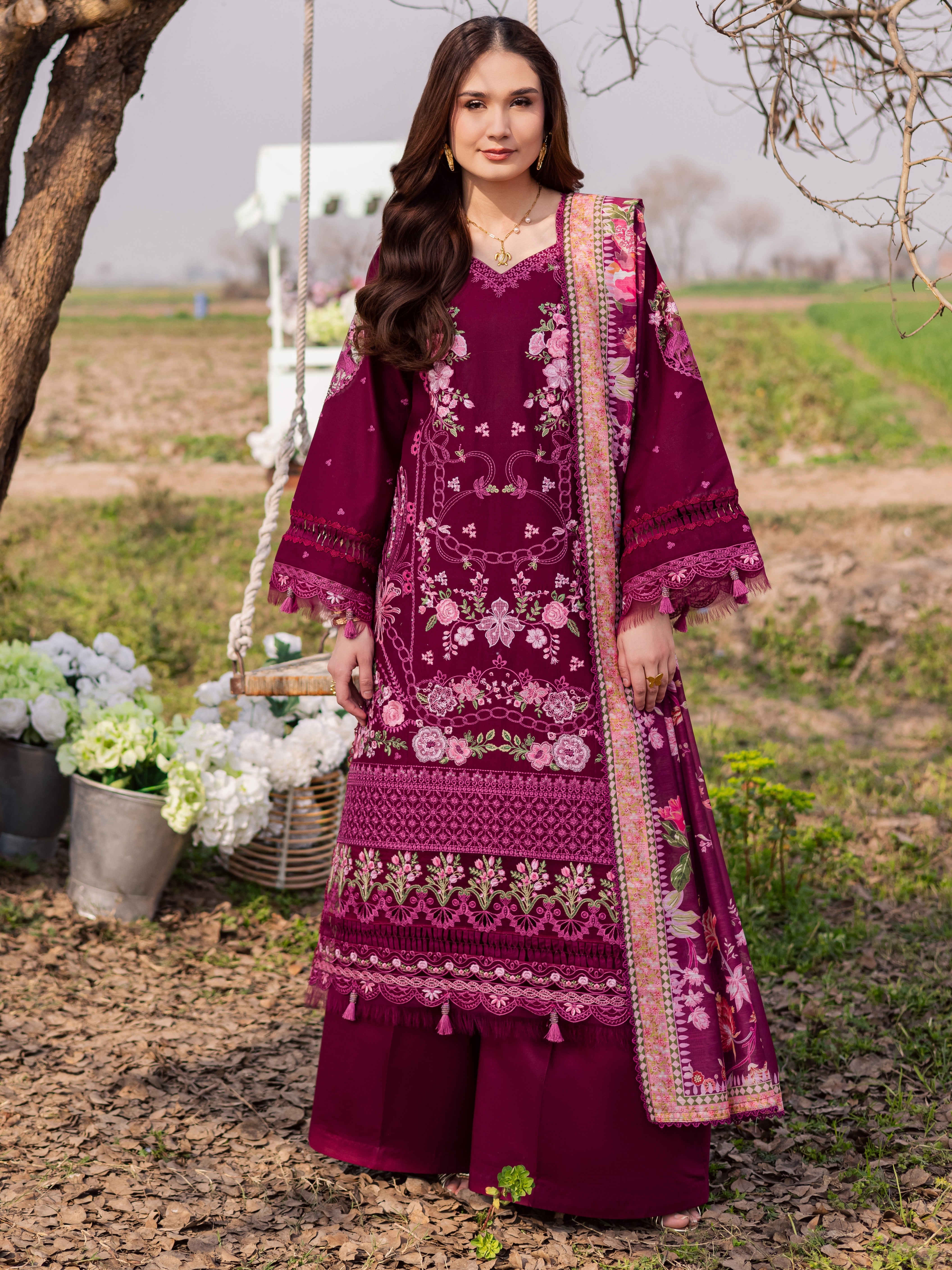 Dil-e-Raqsum Lawn – DQ-07