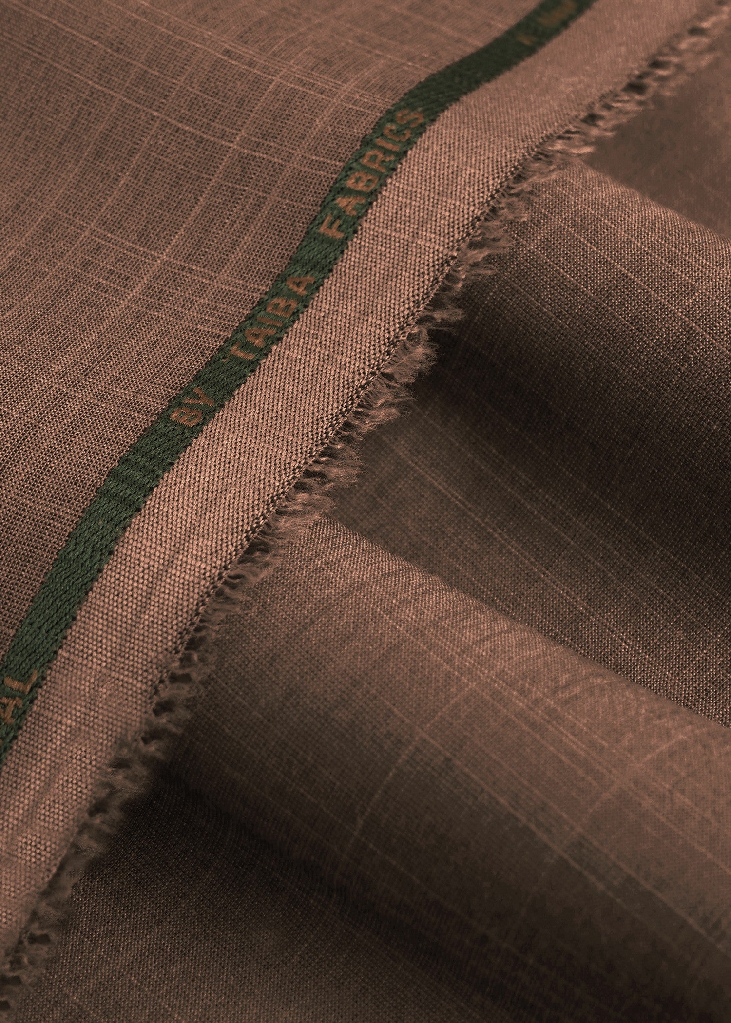 wash & wear Unstitched in Camel brown