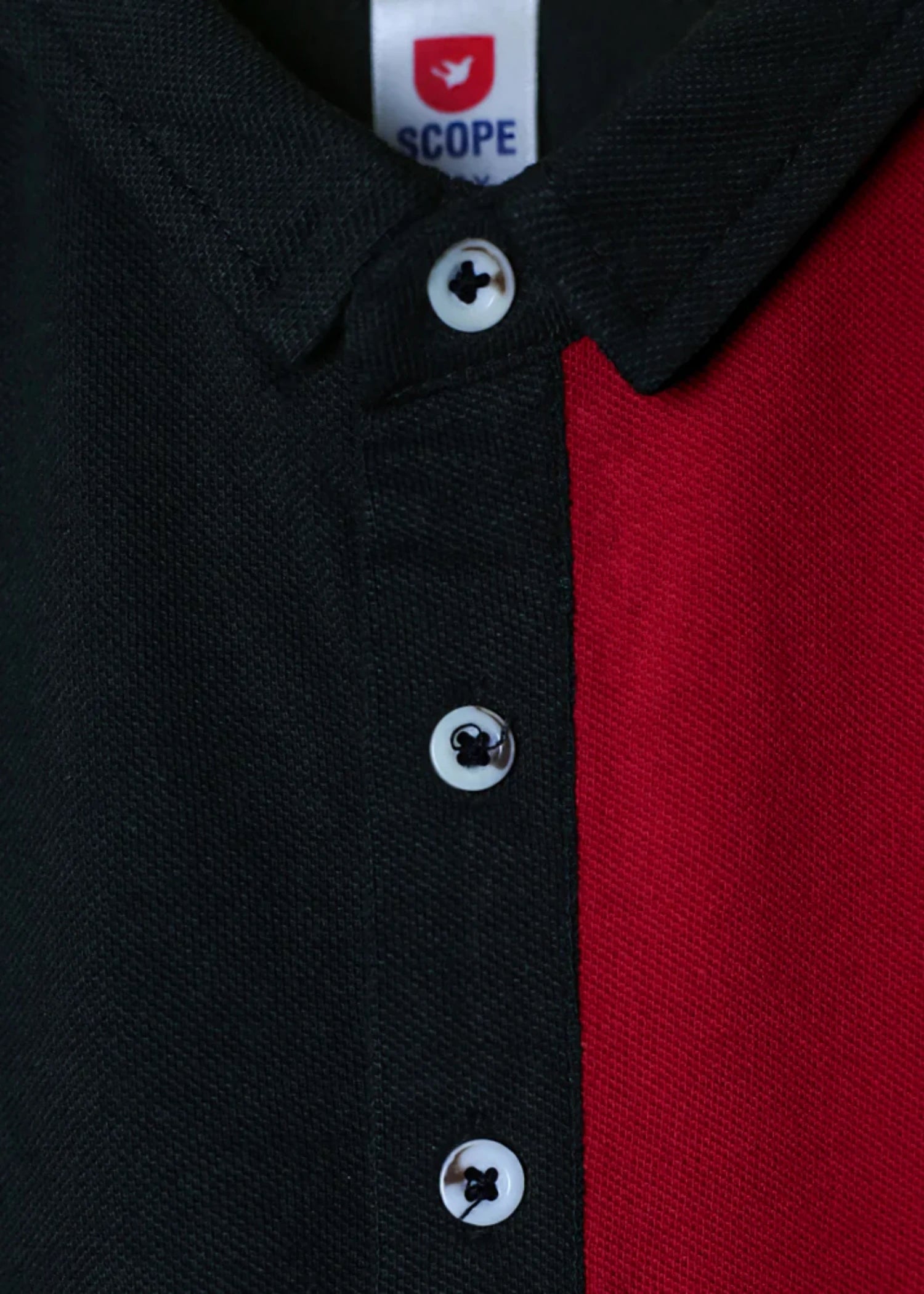 cotton pique Polo Shirt in Multi