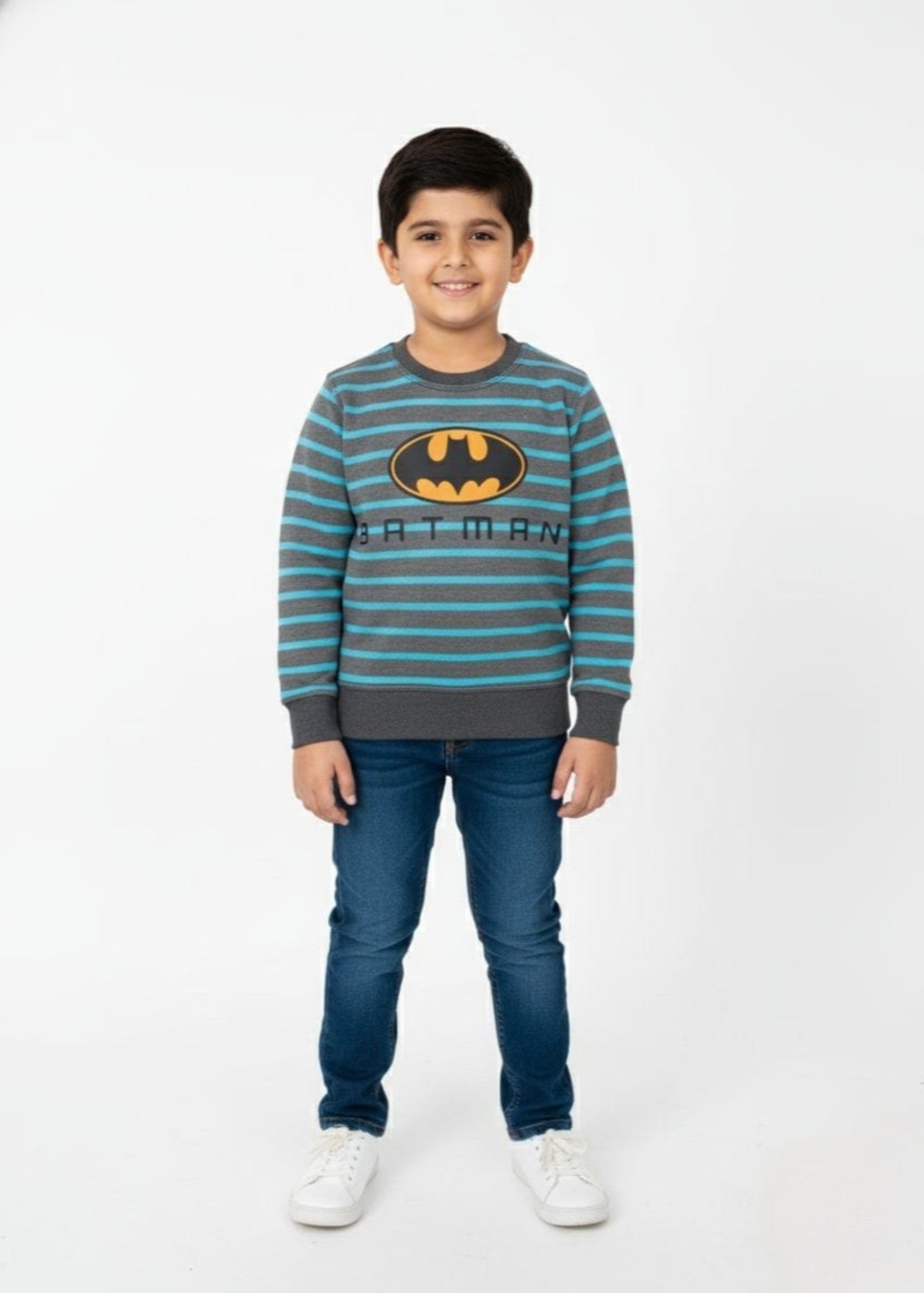 fleece Sweatshirt in Multi