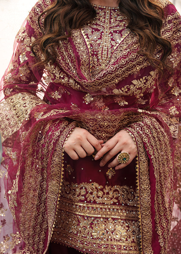 charmuse/shamooz Kurta Set in Magenta