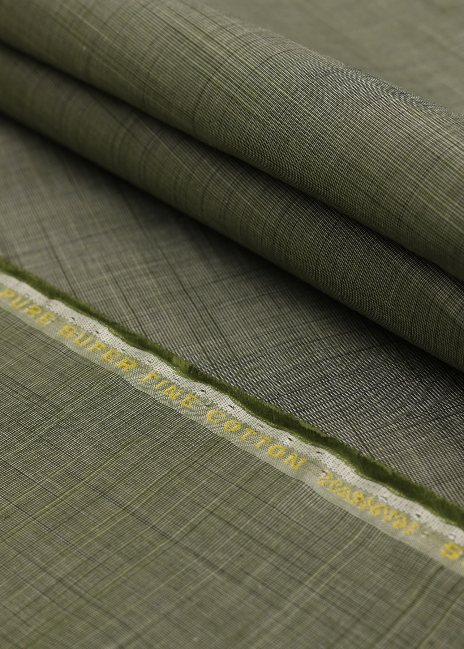 cotton Unstitched in Pistachio green