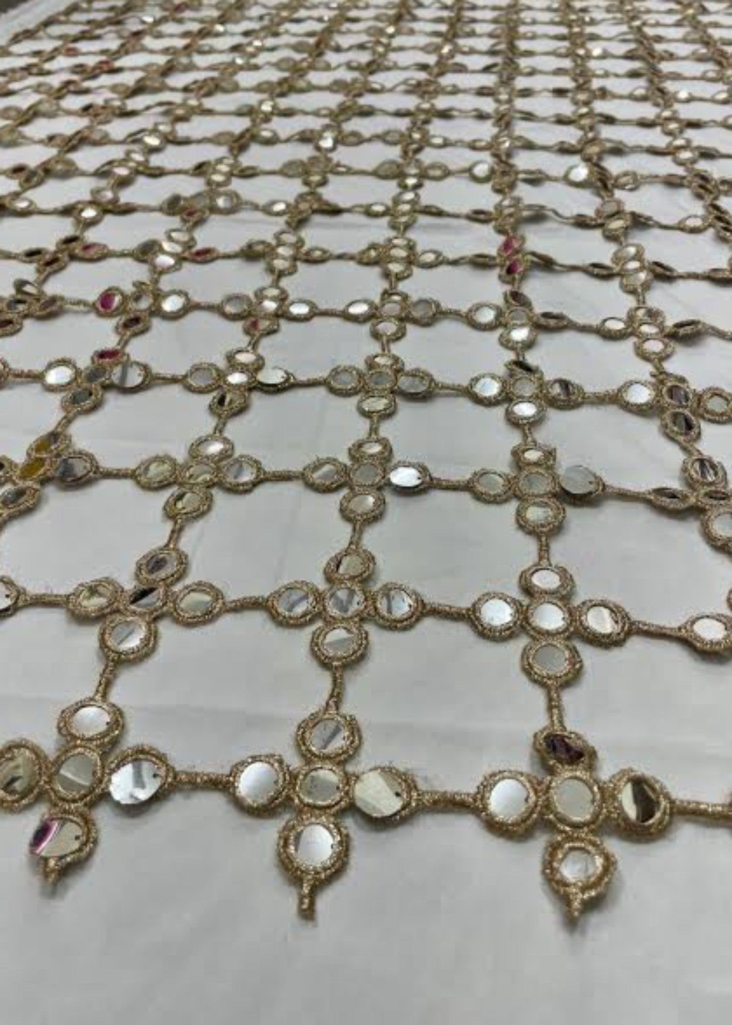 Dupatta in Gold Color by - Trendy Women Dupatta EXT3246