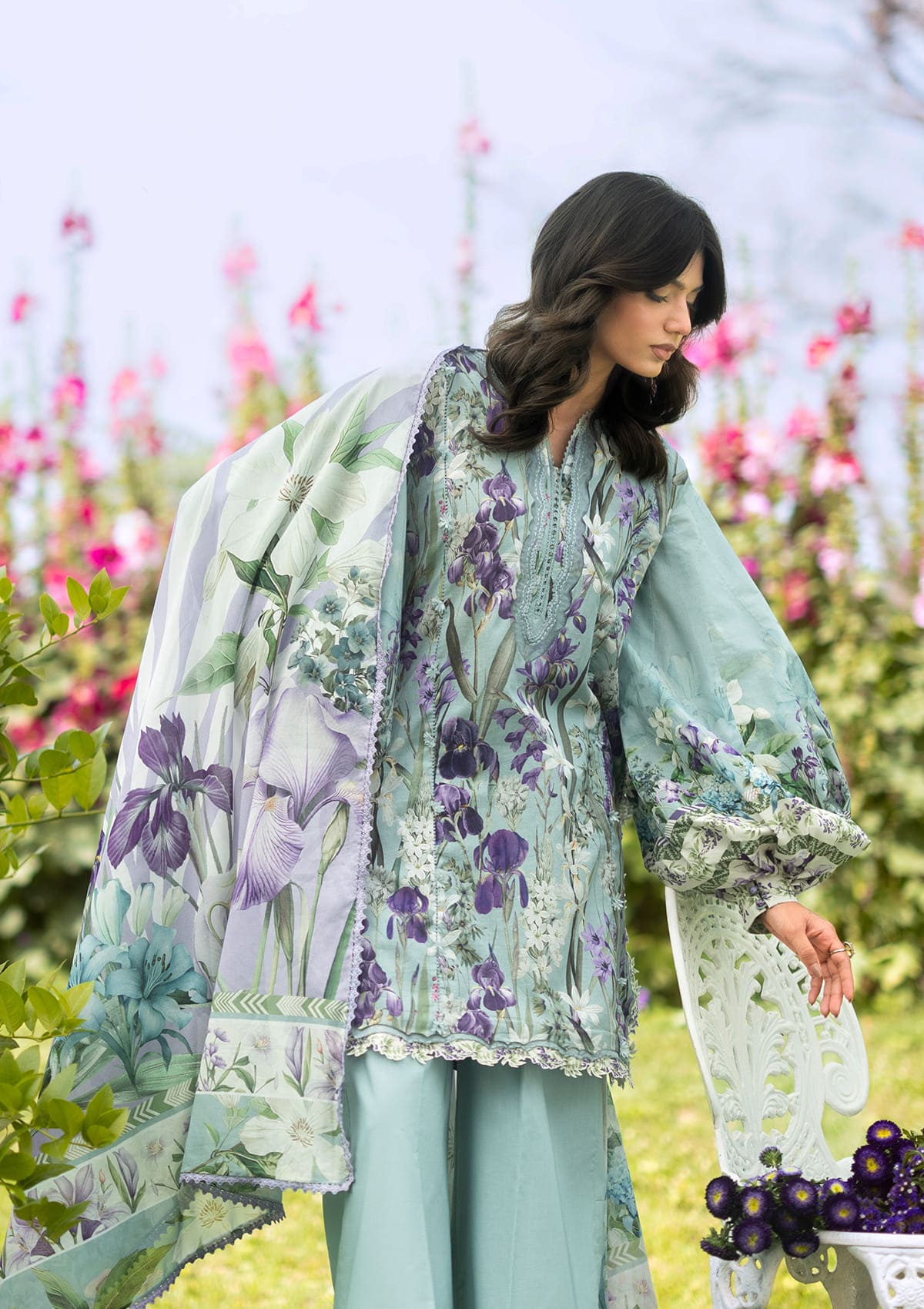 Bridgerton Prints Lawn – EPB-2B LADY EVER