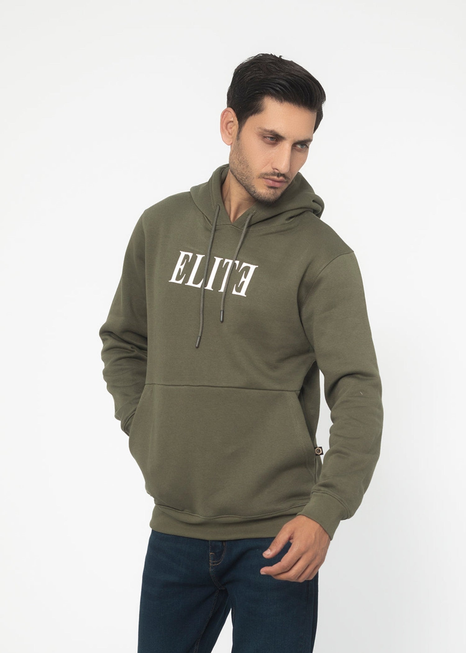 cotton Hoodie in Sage green