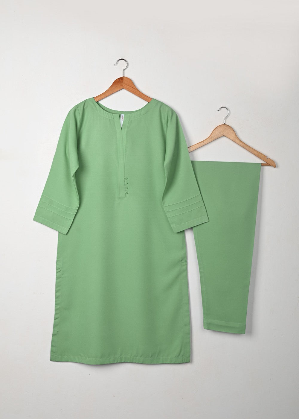 crepe Co Ord Sets in Pistachio green