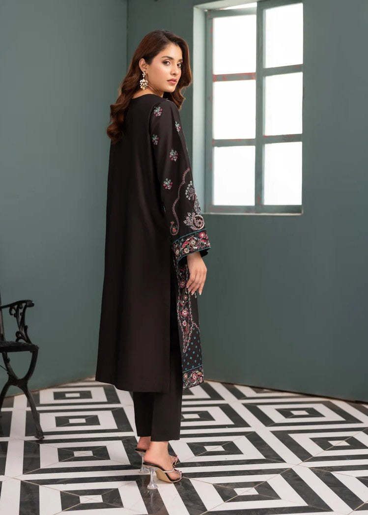 poplin Kurta Set in Black