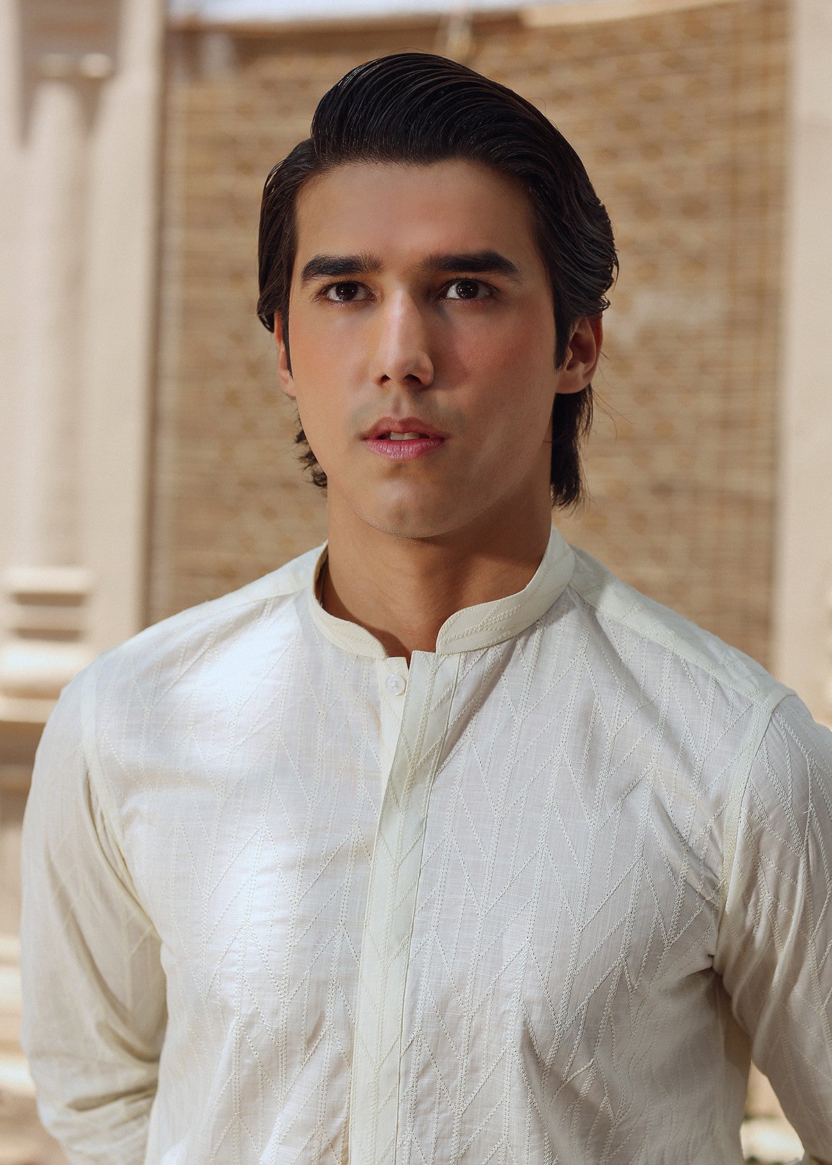 cotton Kurta in Cream