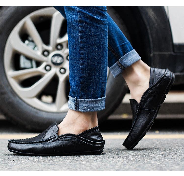 Casual Shoes Foreign Trade Fashion Shoes Youth Peas Shoes Lazy Pedal