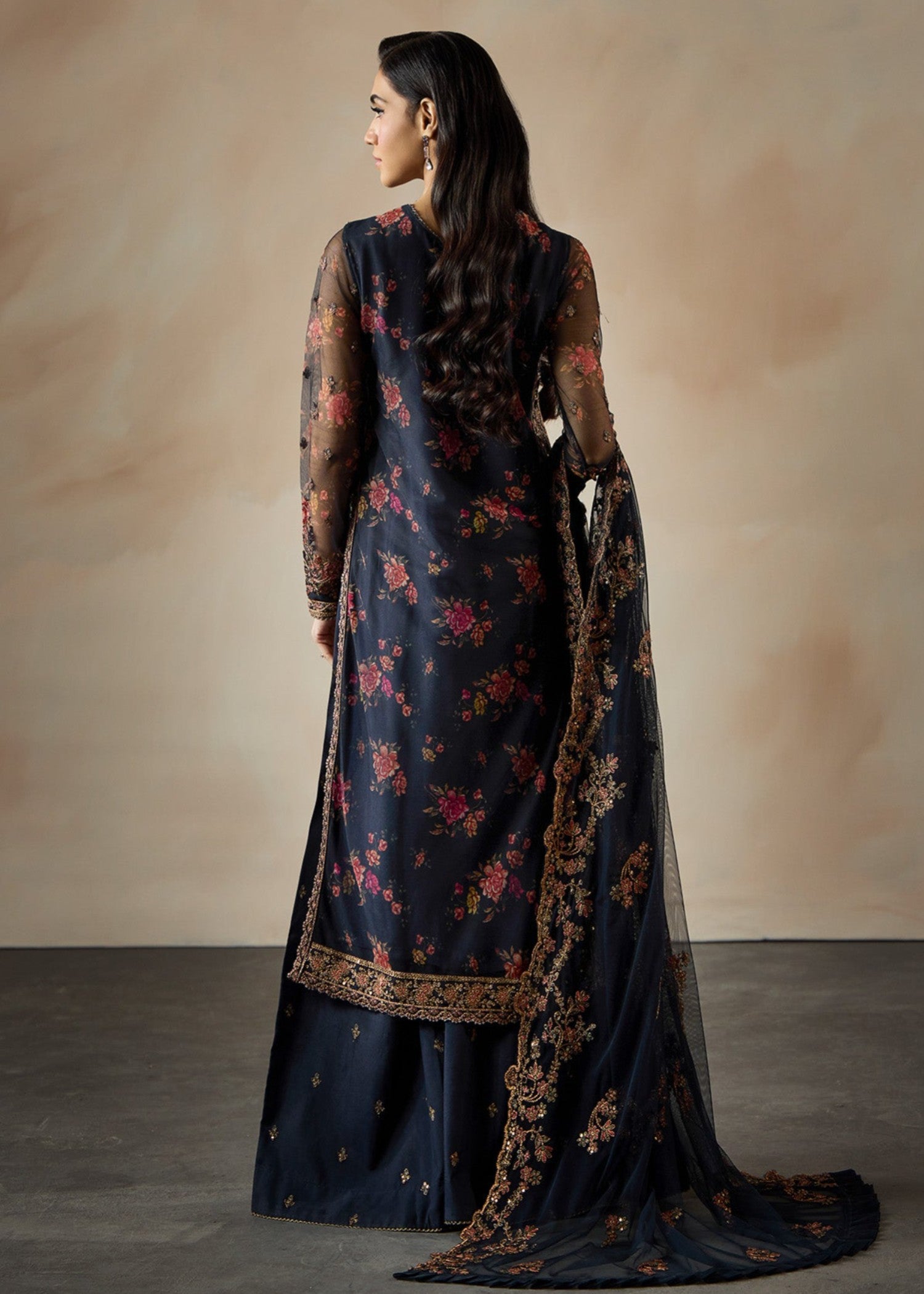 net Sharara in Blue