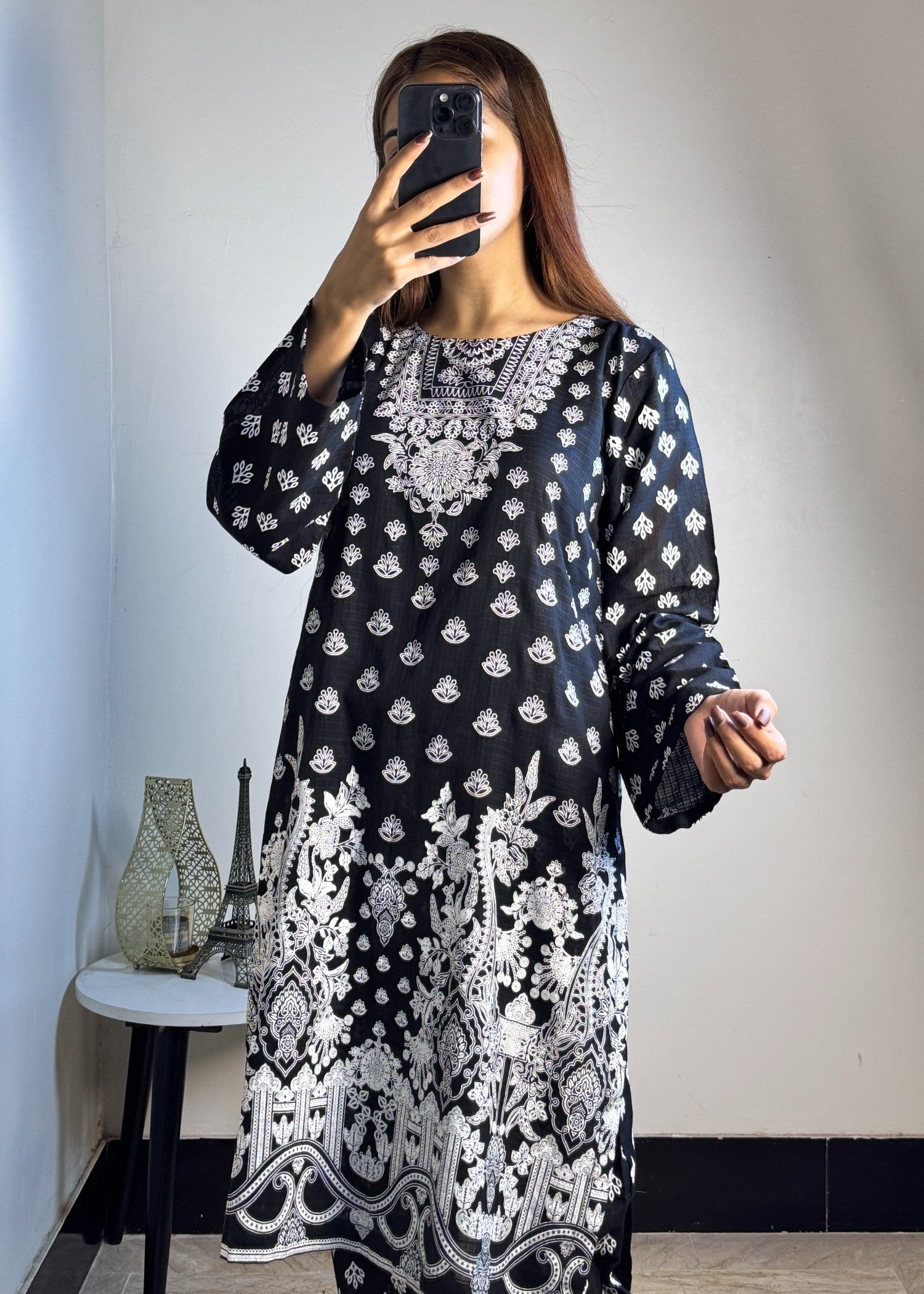 lawn Co Ord Sets in Black, white