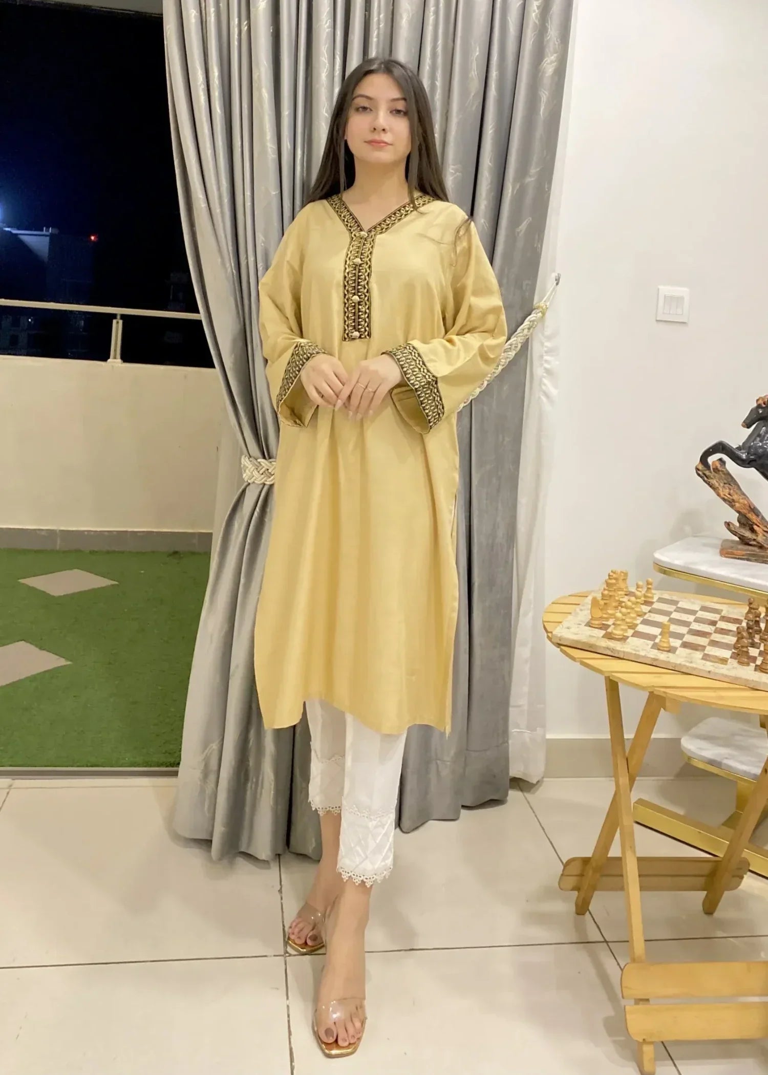 cotton Kurti in Lemonade