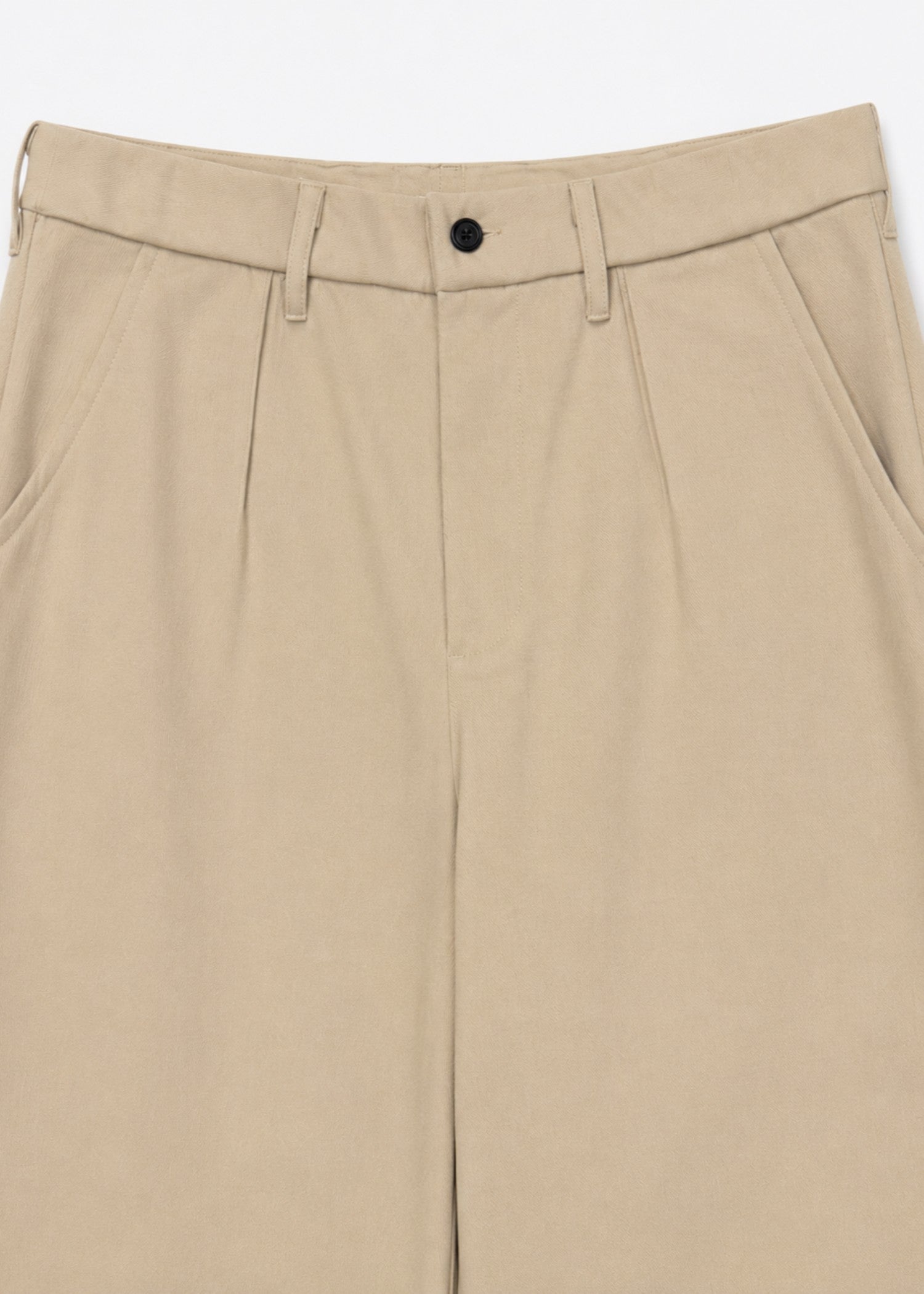 interlock knit Pants in Beige