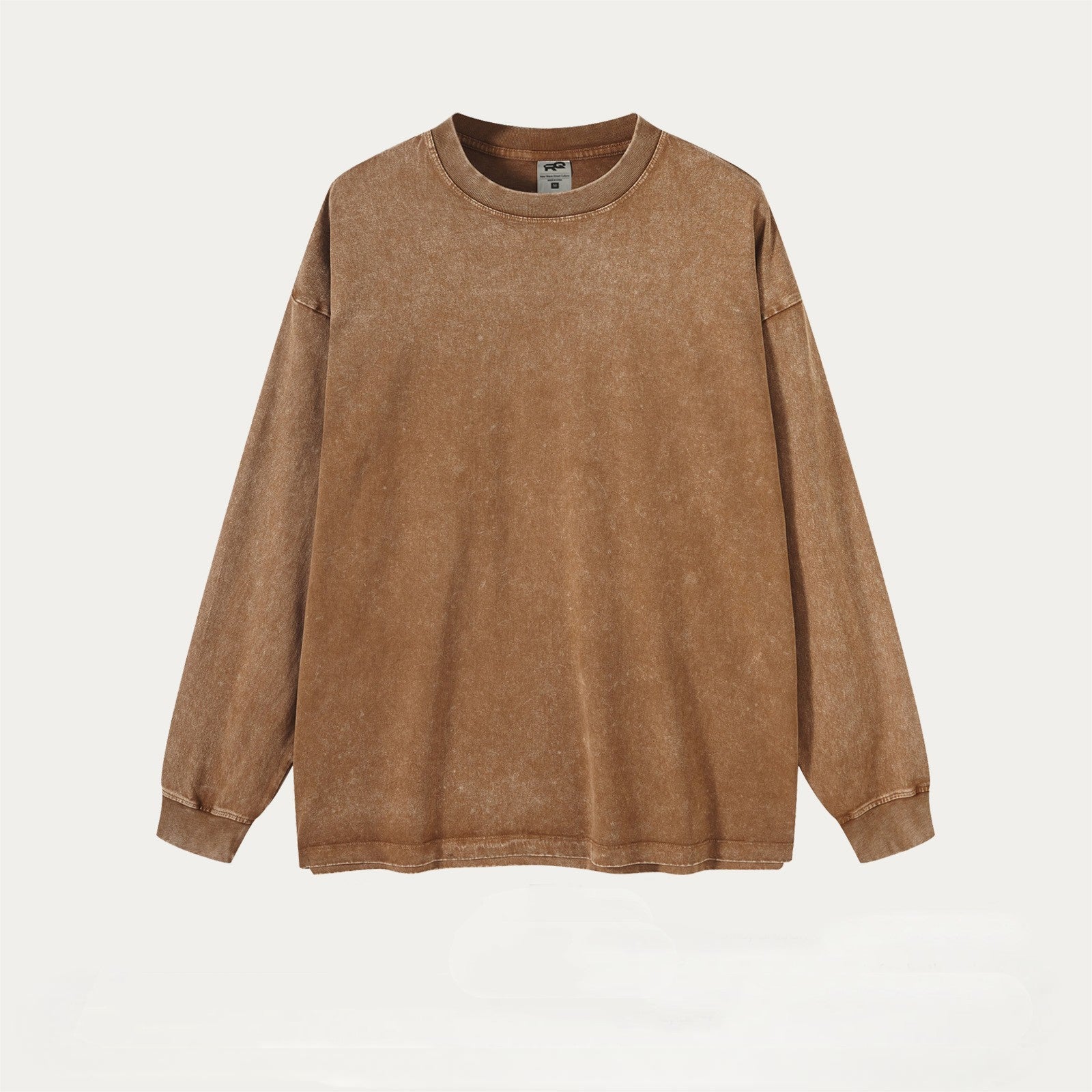 Men's Purified Cotton Long Sleeve Loose