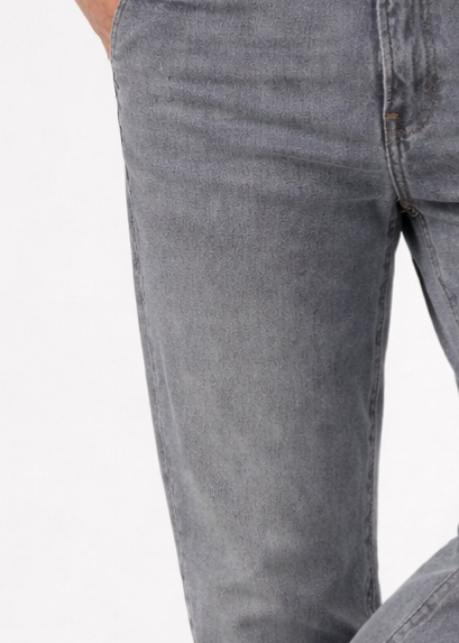 cotton Jeans in Grey