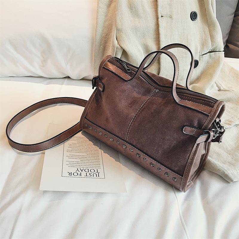Fashionable Atmosphere All-match Messenger Boston Bag