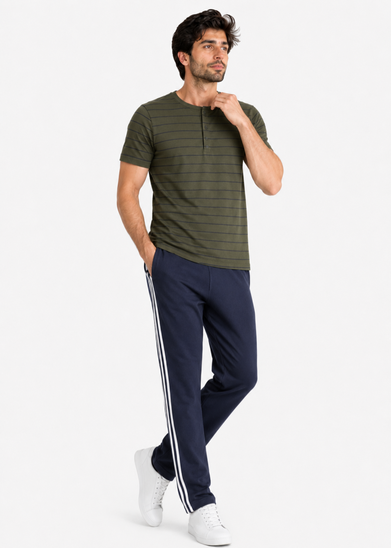 cotton jersey Tracksuit in Multi